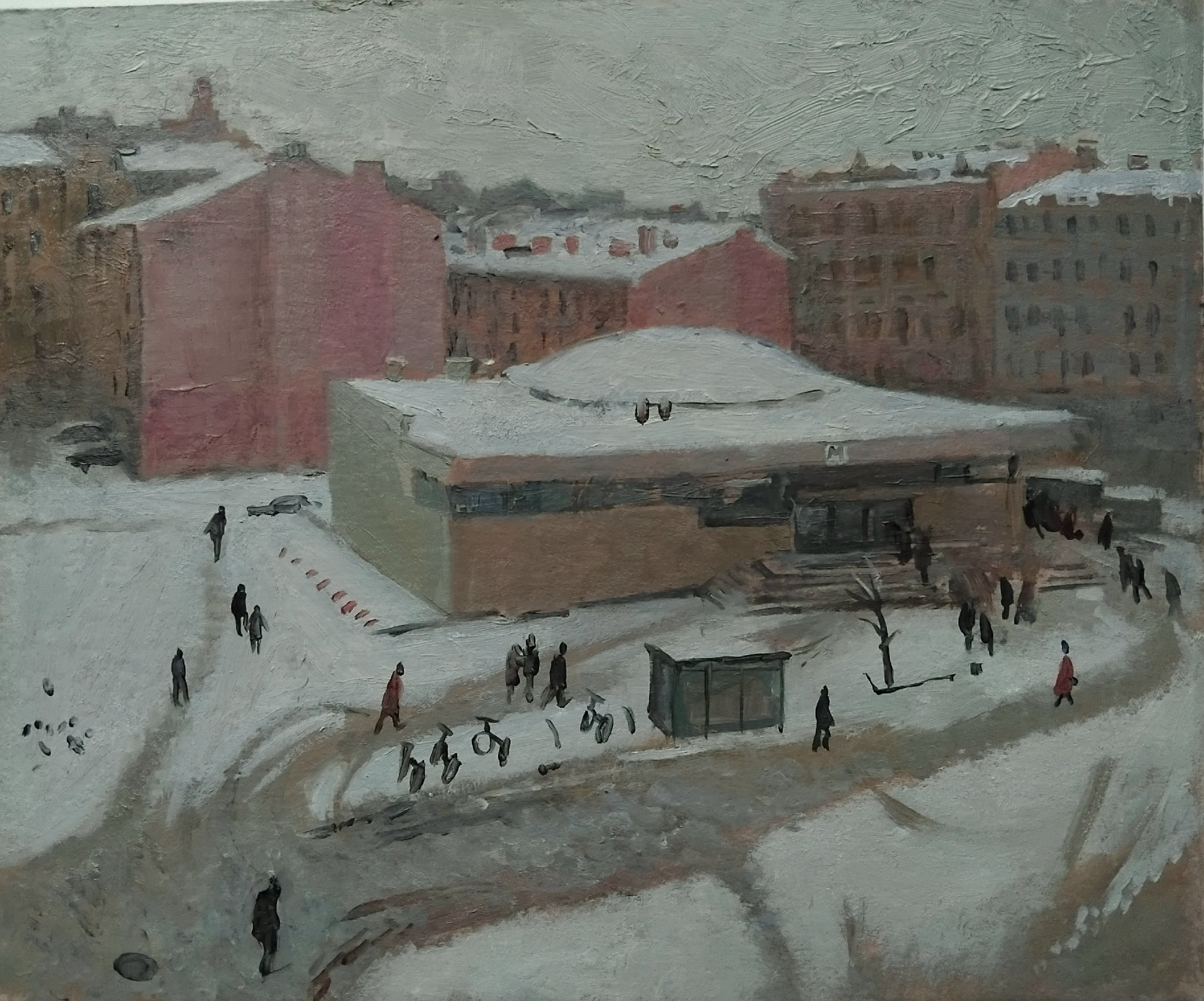 Живопись, пейзаж, Петербург