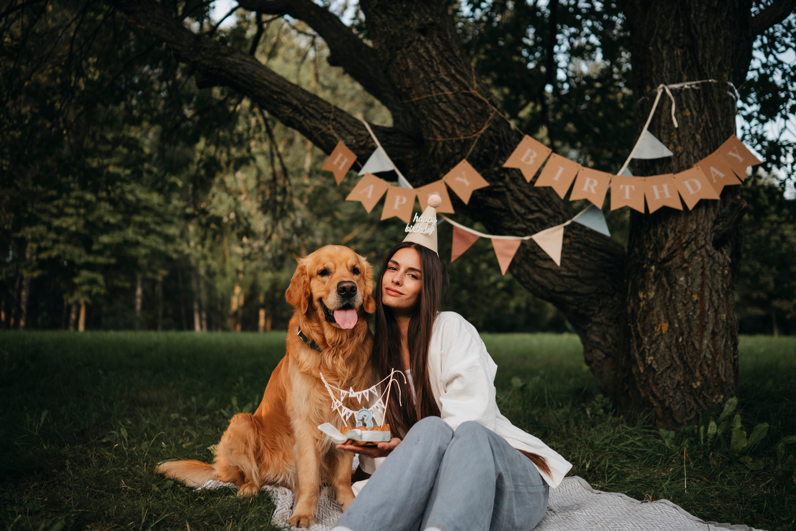Карина, Саша и Луни. Семейный фотограф анималист Ананьева Мария — Москва