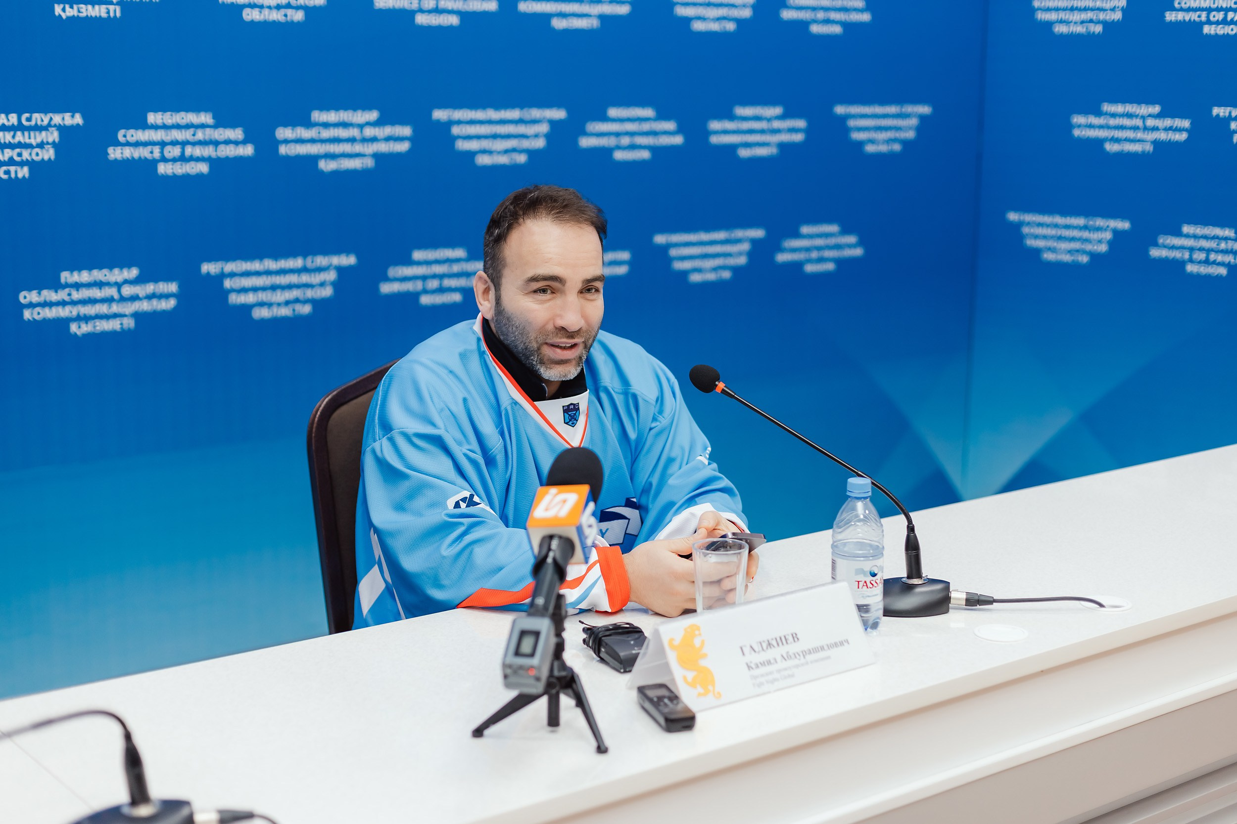 Пресс-конференция Камиля Гаджиева. Кипятком Павлодар