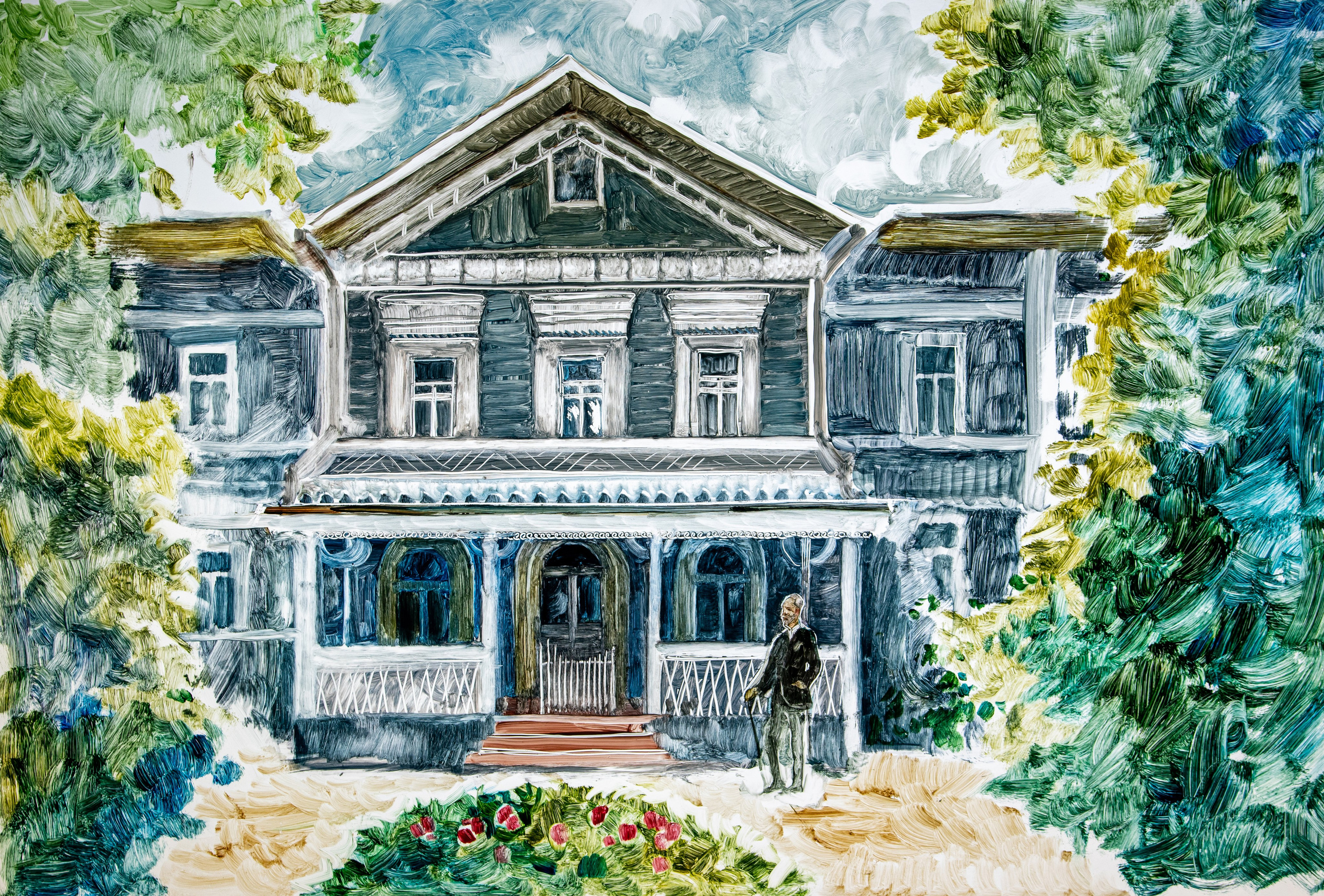 Чайковский. Художник Анна Хопта