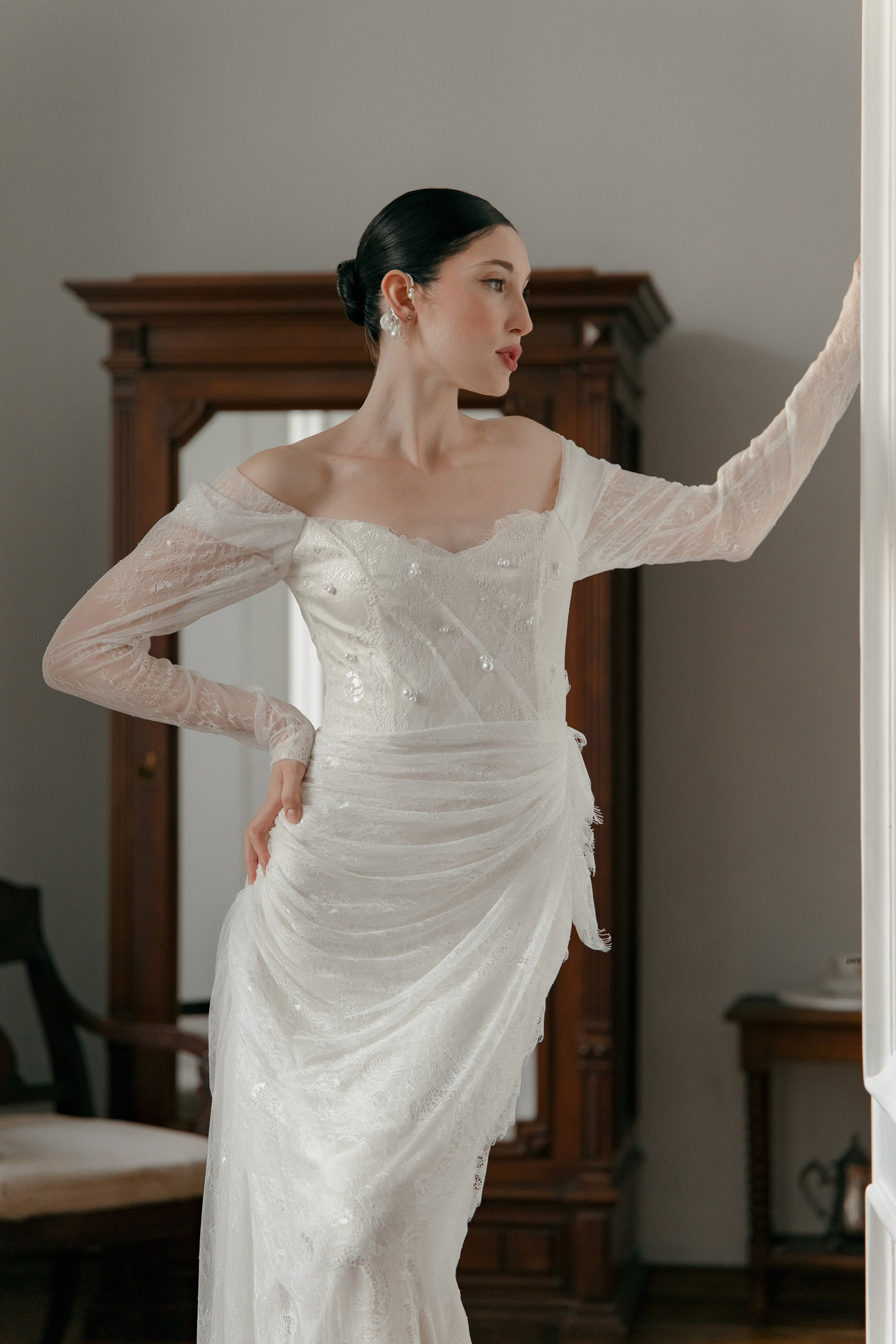 Винтажная история Полины и Дмитрия. Свадебный фотограф Москва