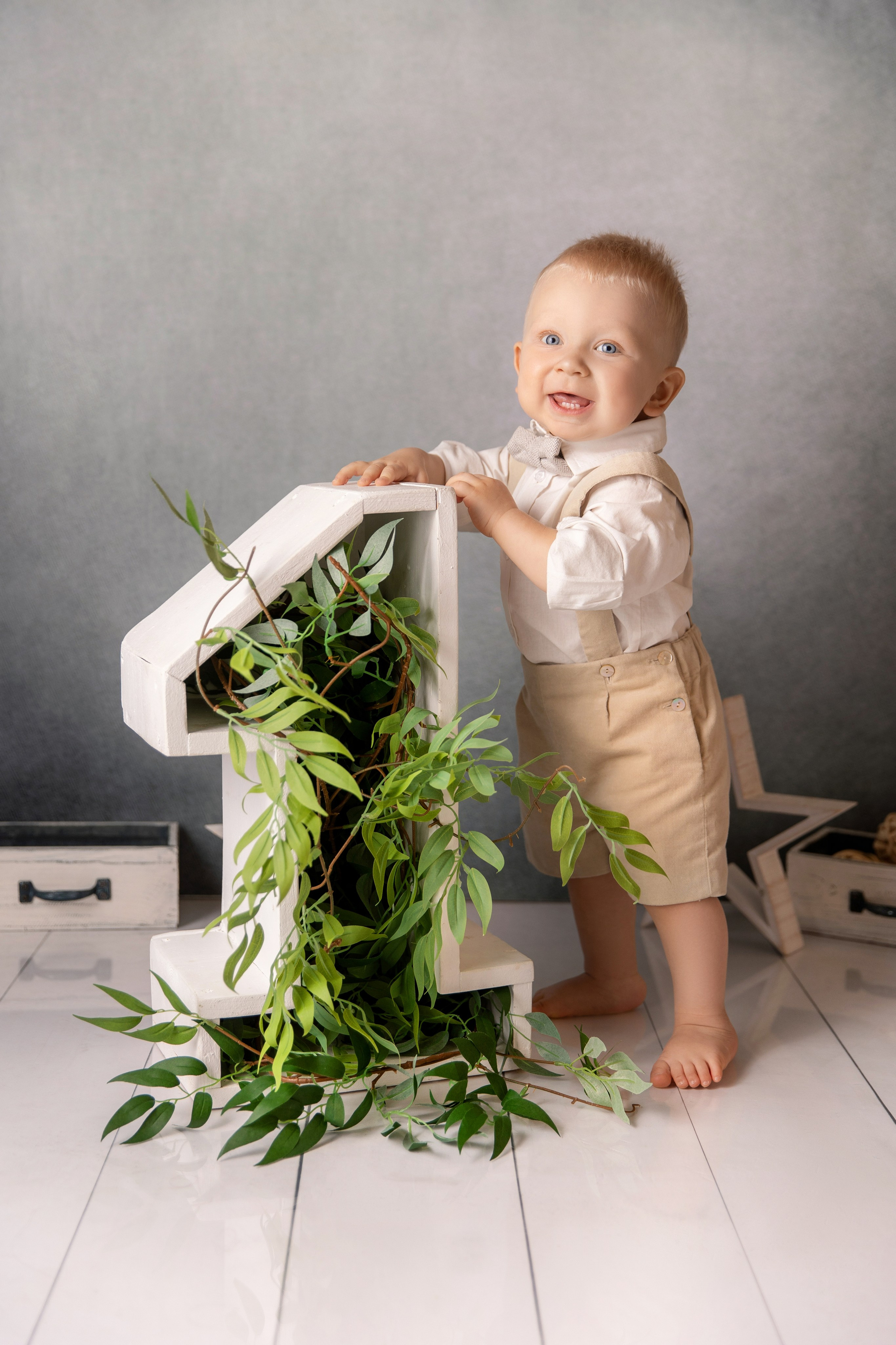 Годик. Фотограф новорожденных, семейный фотограф в Санкт-Петербурге