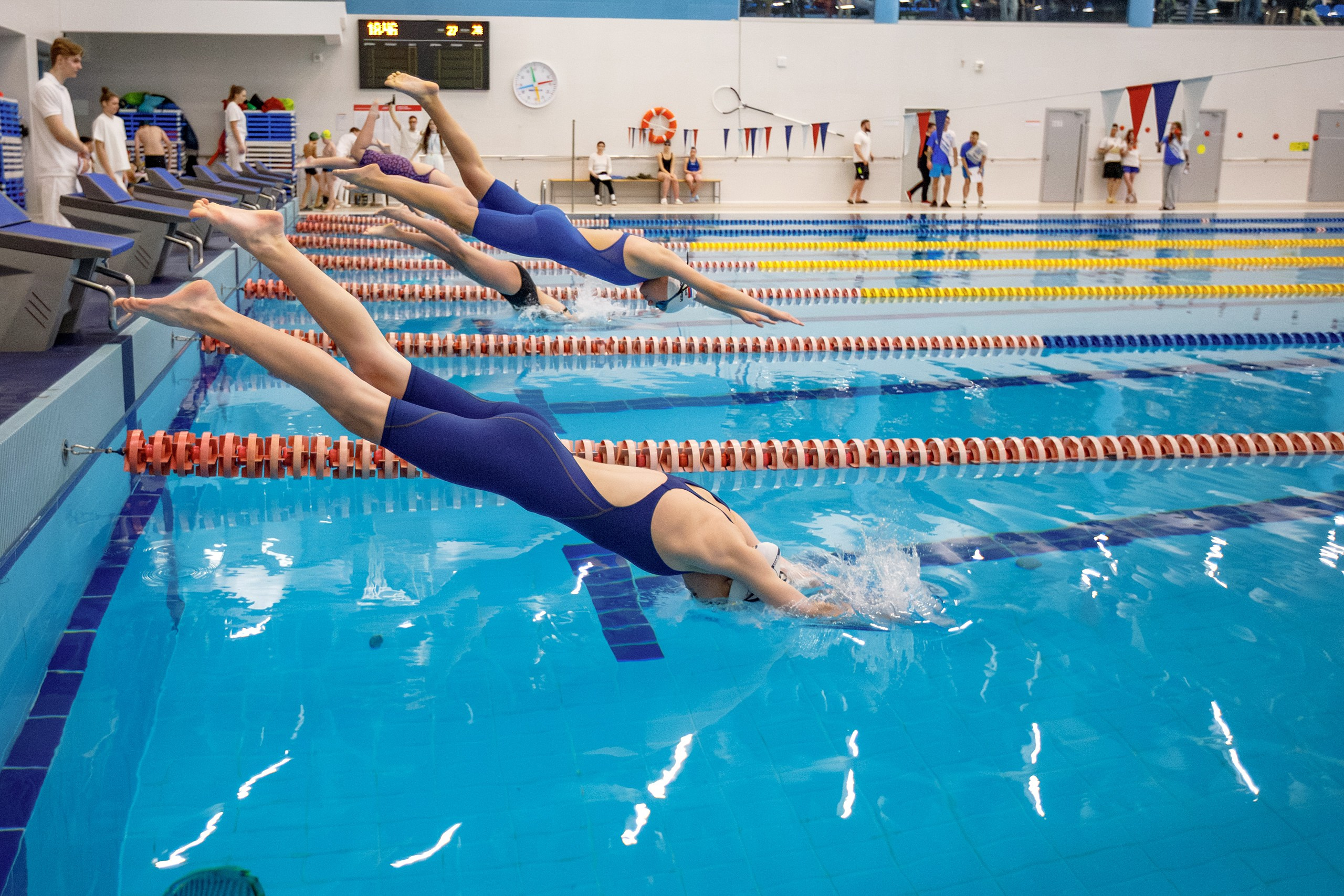 Фотосъемка съемка соревнований по плаванию