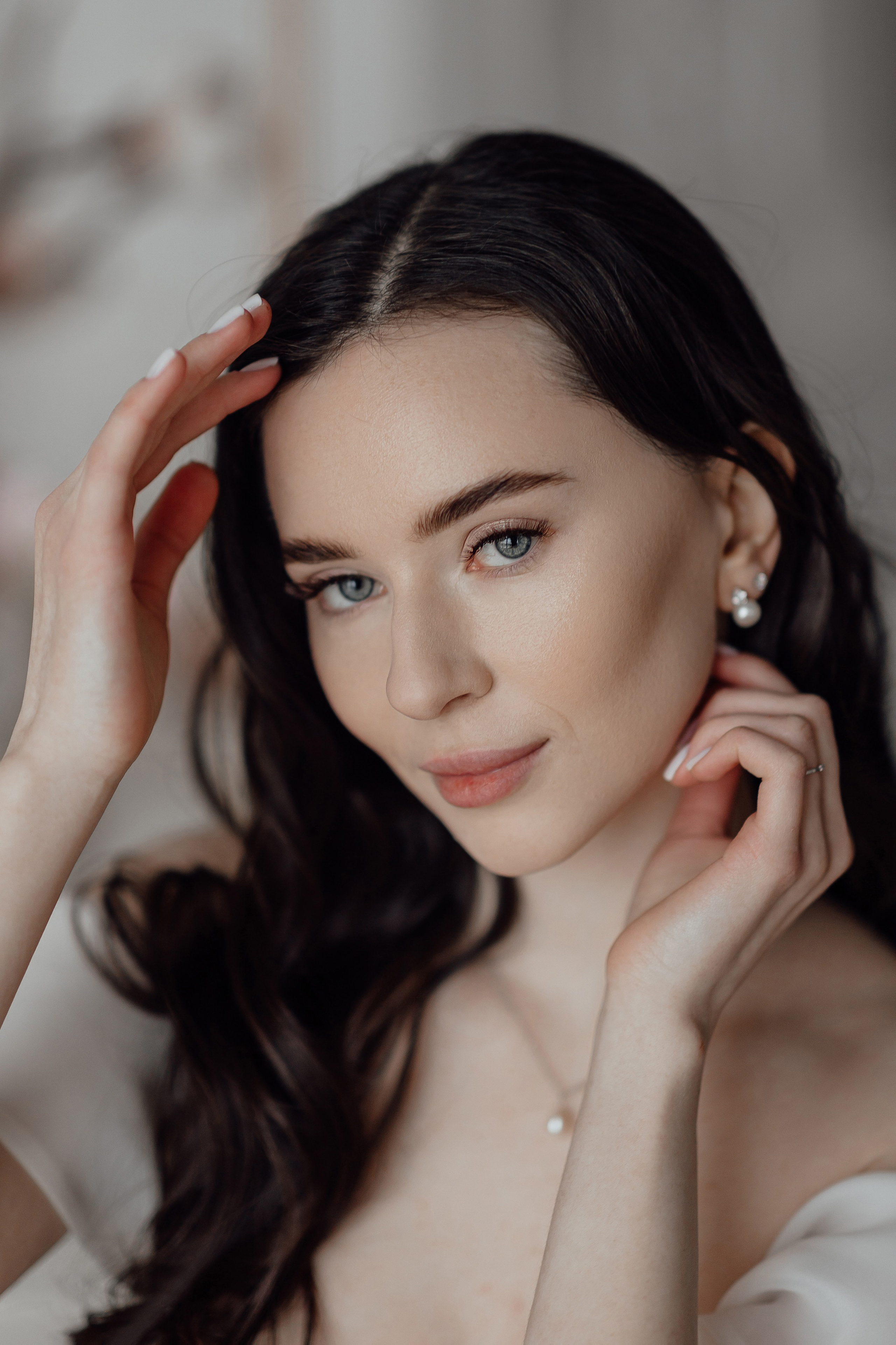 свадебная фотосессия в студии в Москве