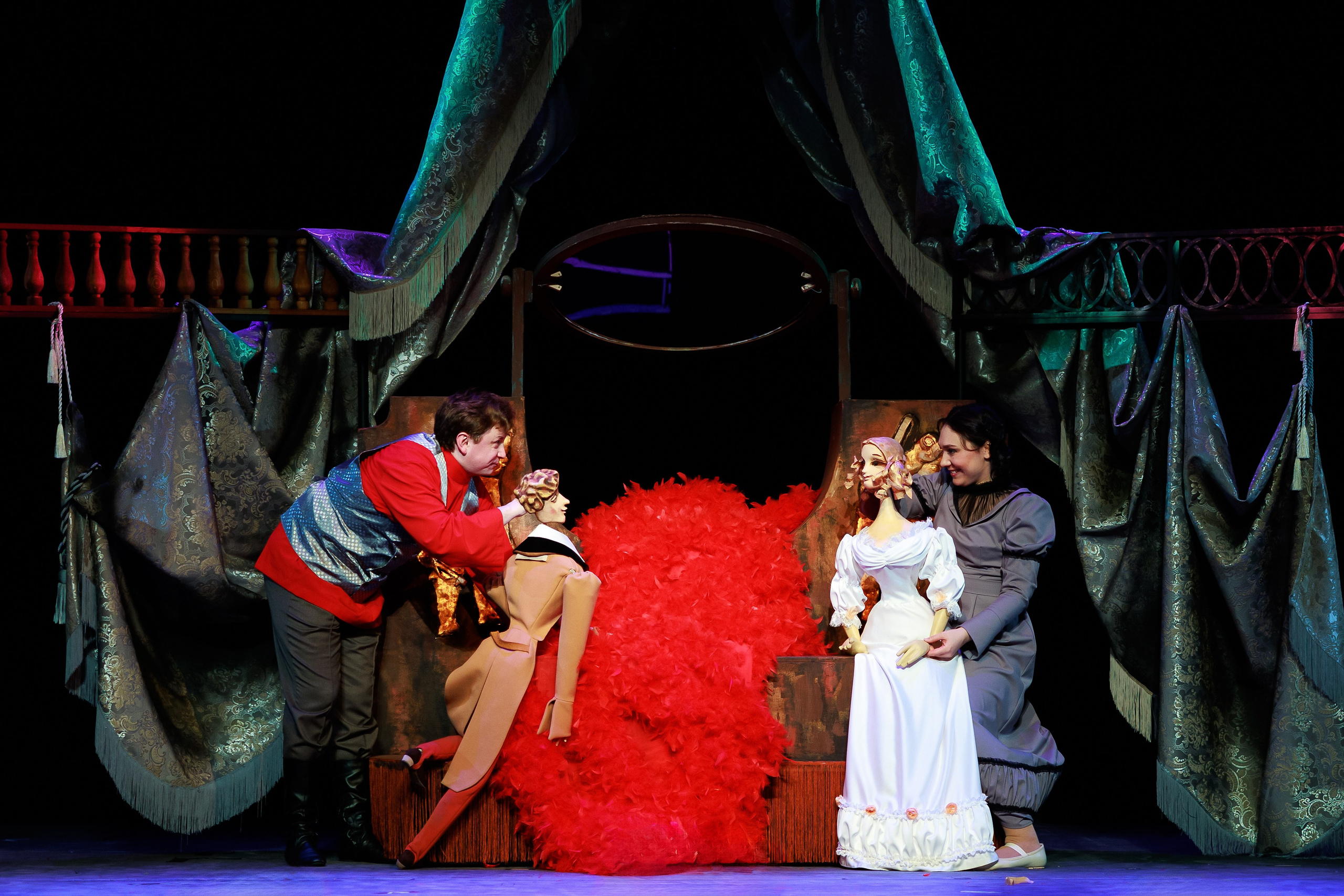 Воронежский театр кукол Шут Спектакль Граф Нулин