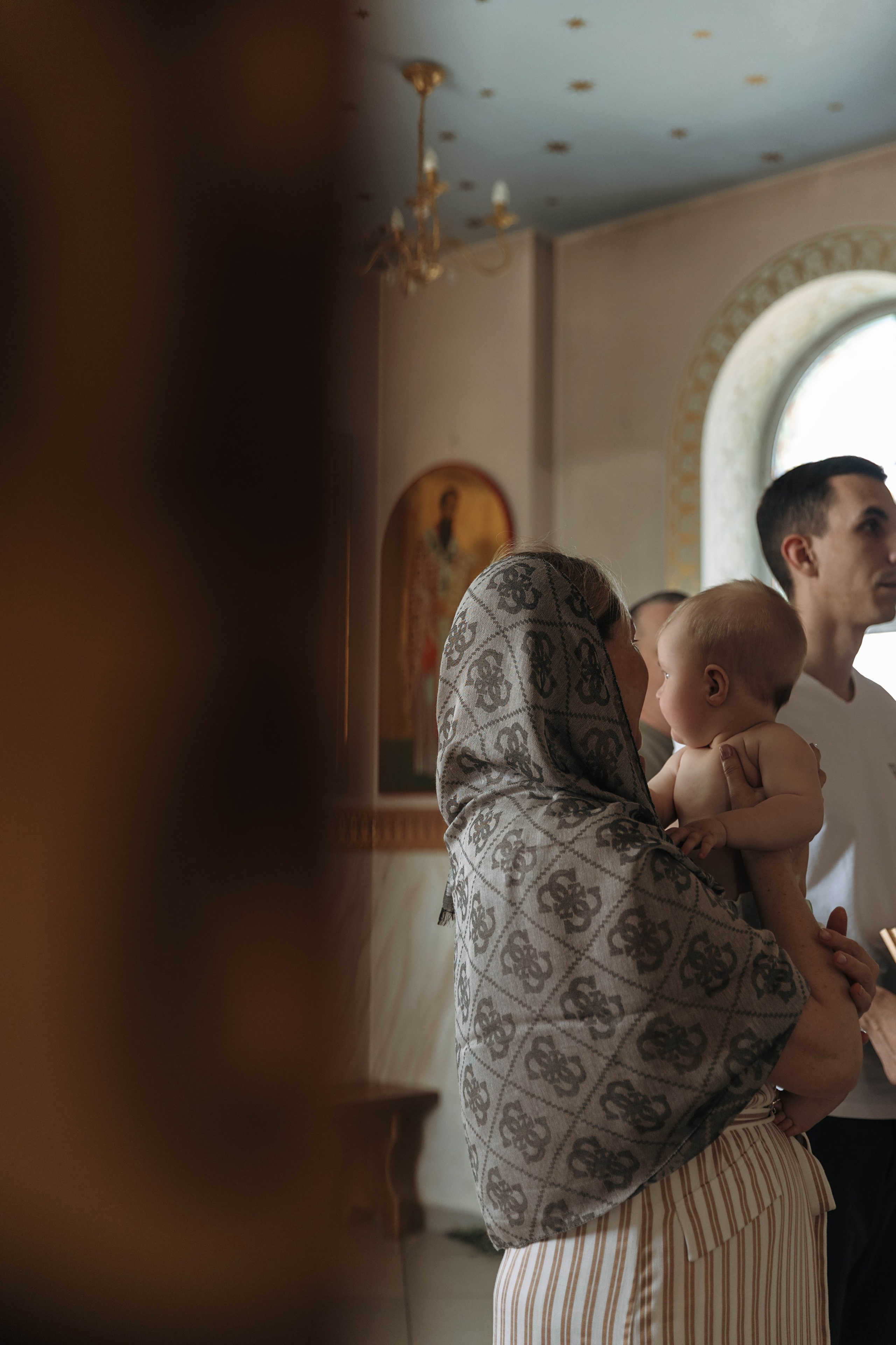 Таинство Крещения Льва. Фотограф Сальск Катерина