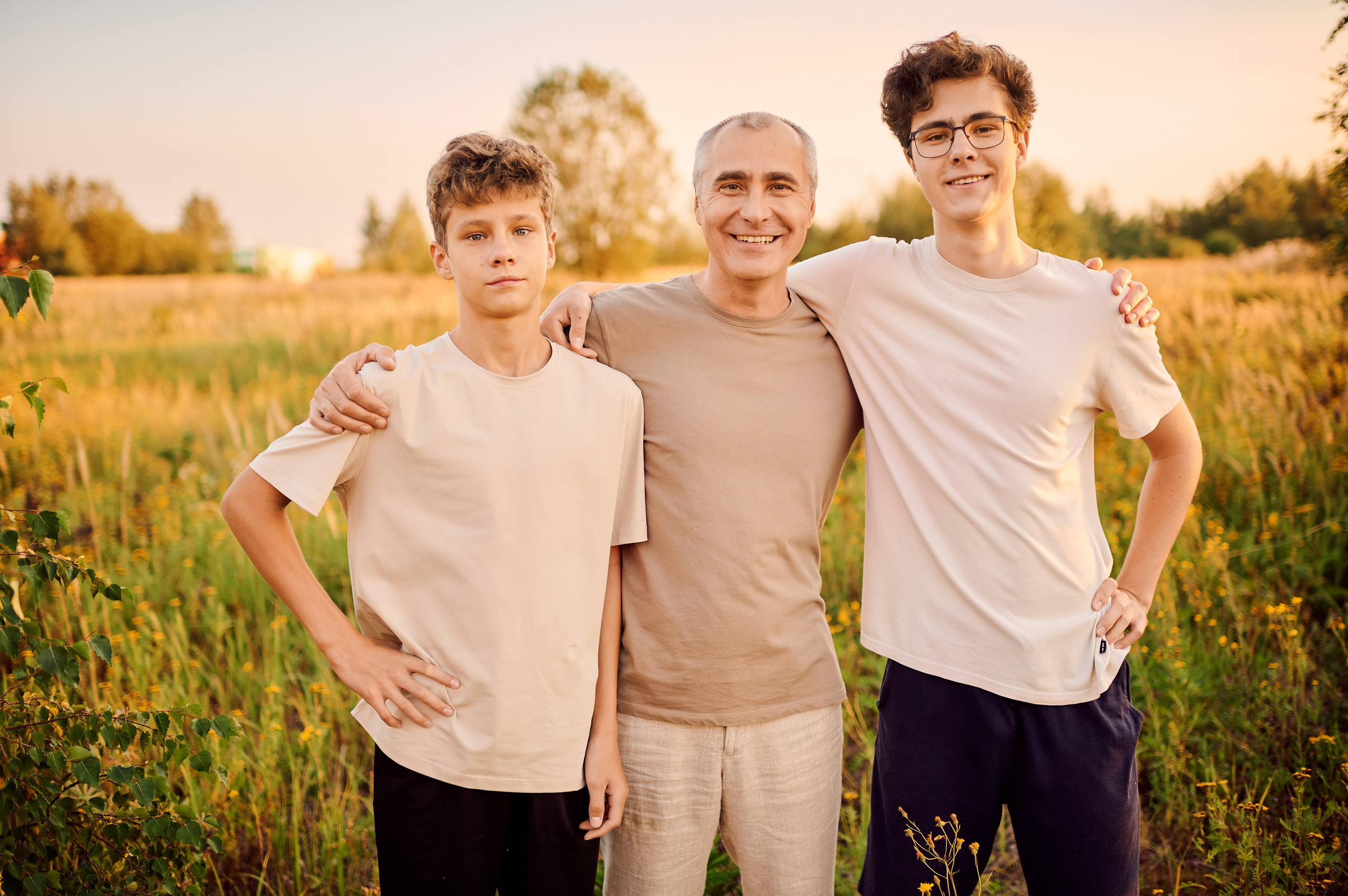 НА ЗАКАТЕ | НАСТЯ, ВИТЯ, МАША, ЛЕША и ЖЕНЯ. Свадебный и семейный фотограф РИТА БОЧКАРЁВА