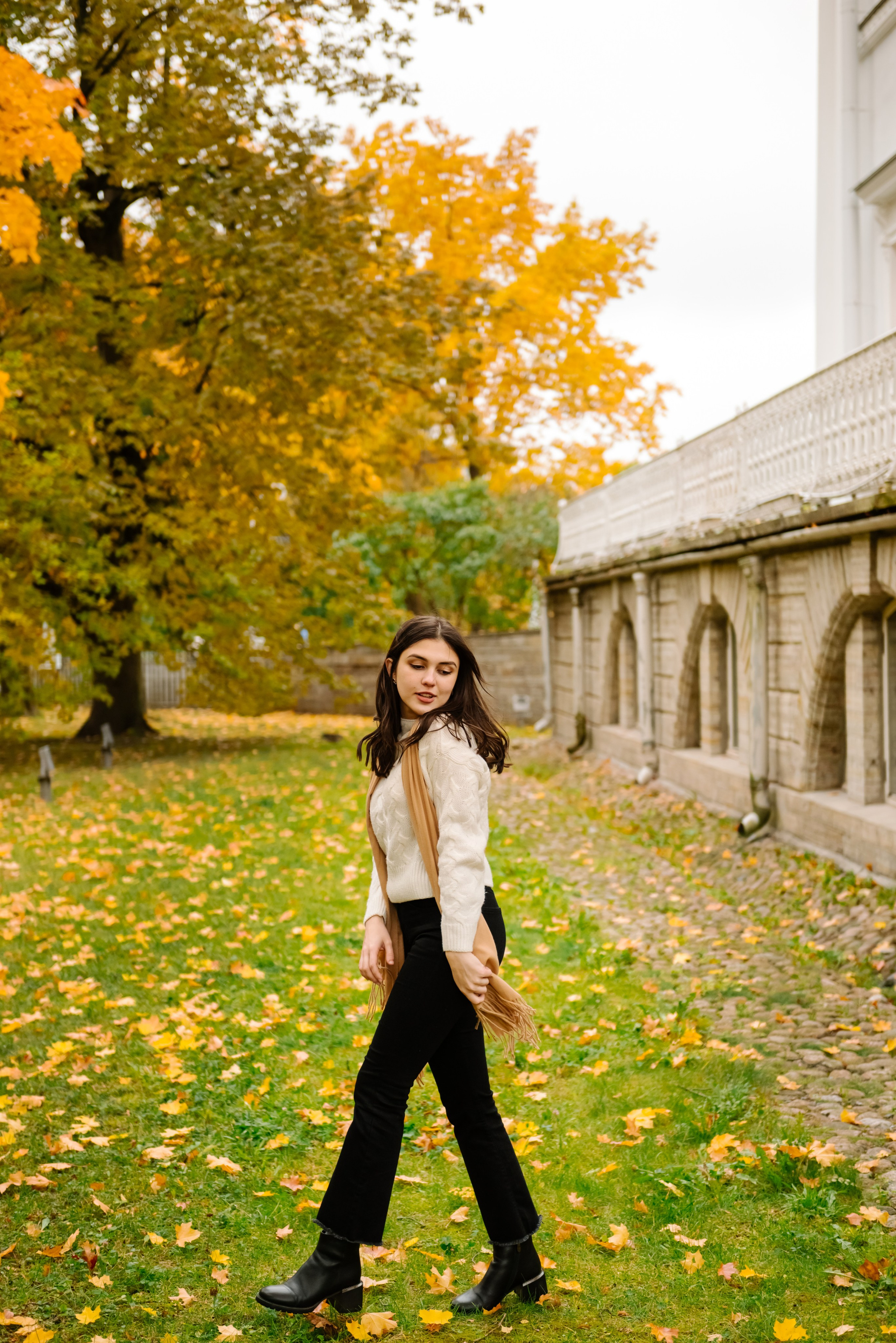 Осенняя фотосессия в Питере на Елагин острове. Свадебный и сеейный фотограф в Санкт-Петербурге Елена Худякова