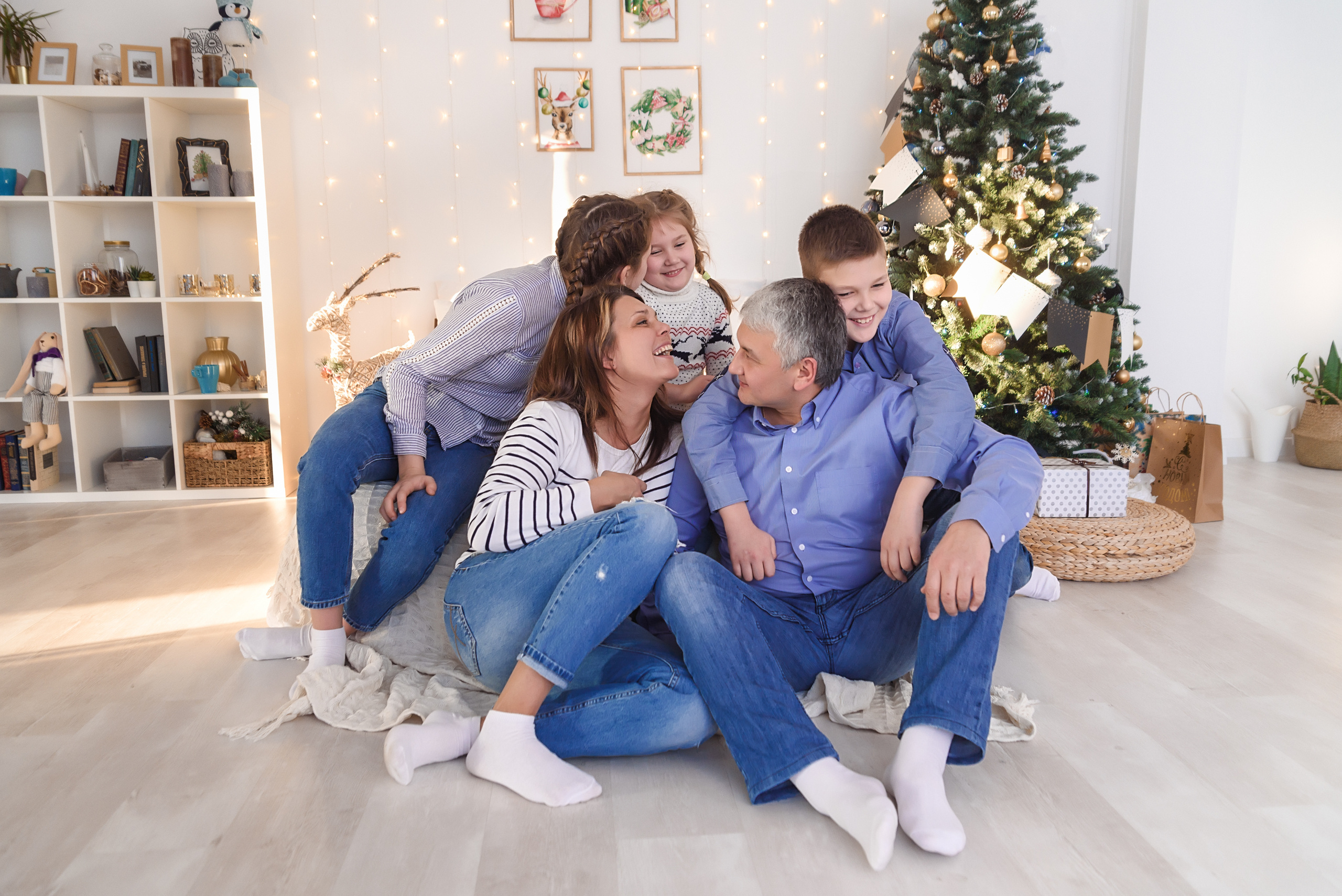 Новогодняя фотосессия, фотосессия зимой. Свадебный и семейный фотограф Москва, Иваново Марина Праулинь (Плаксин