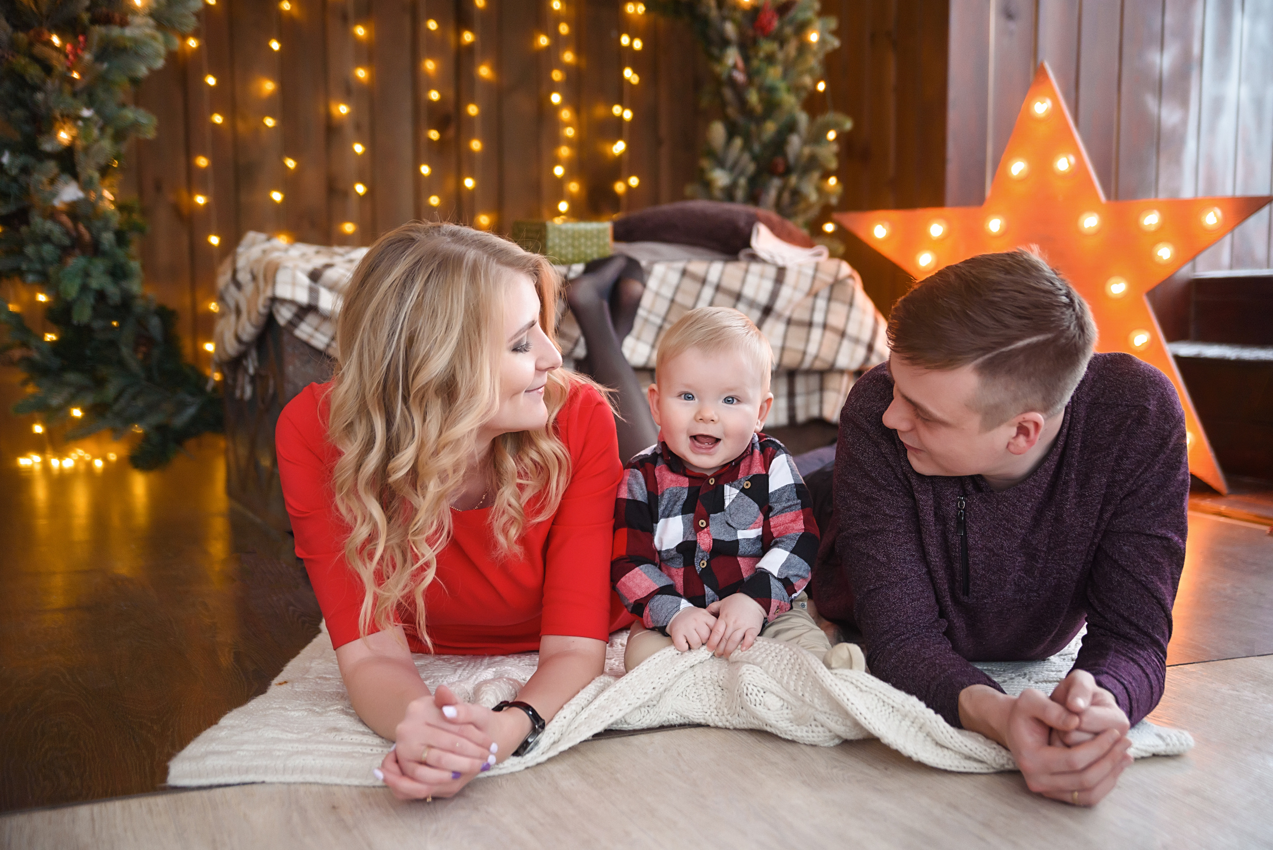 Новогодняя фотосессия, фотосессия зимой. Свадебный и семейный фотограф Москва, Иваново Марина Праулинь (Плаксин