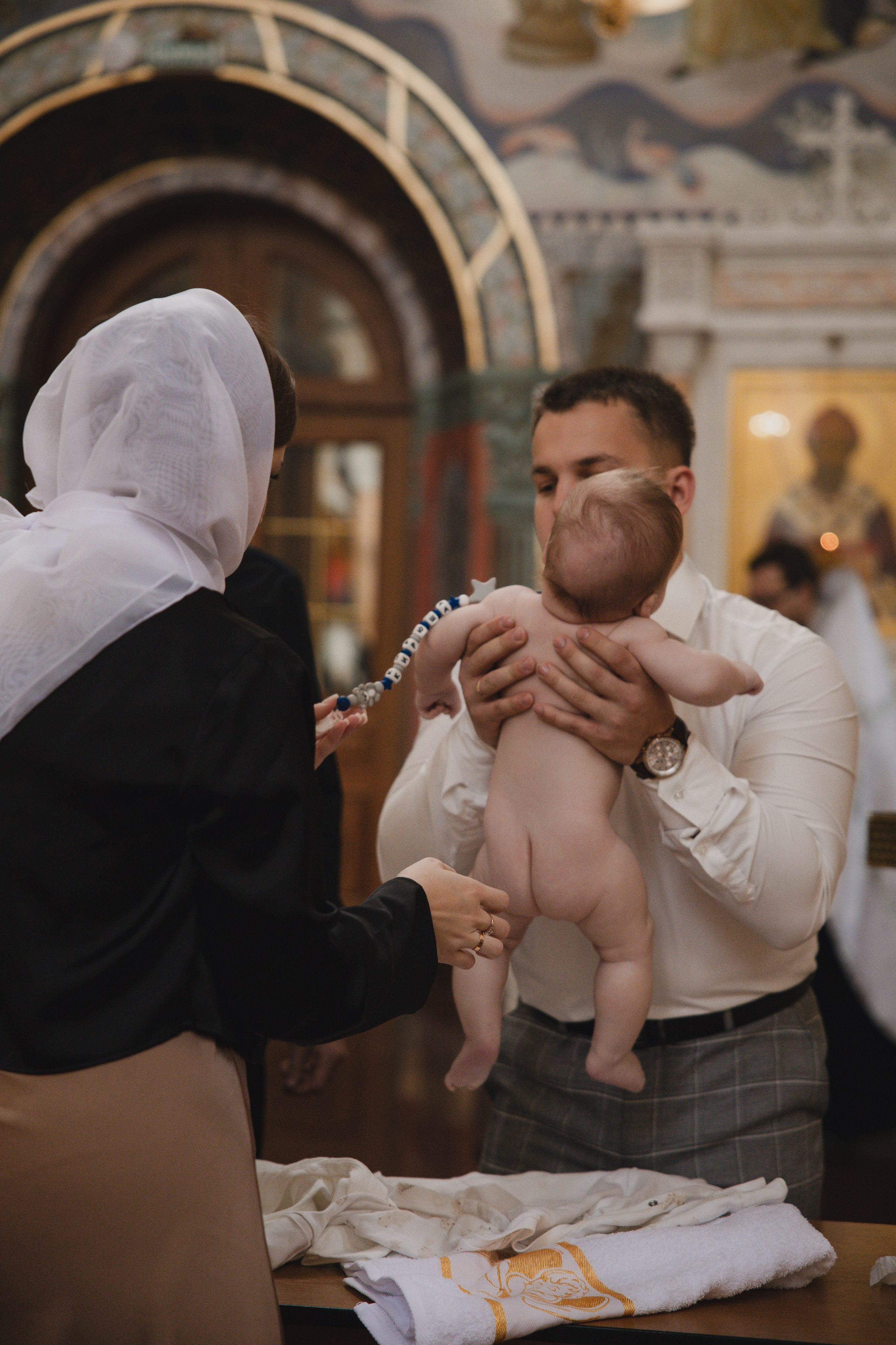 Крещение Кирюши. Фотограф Ломакина Анастасия