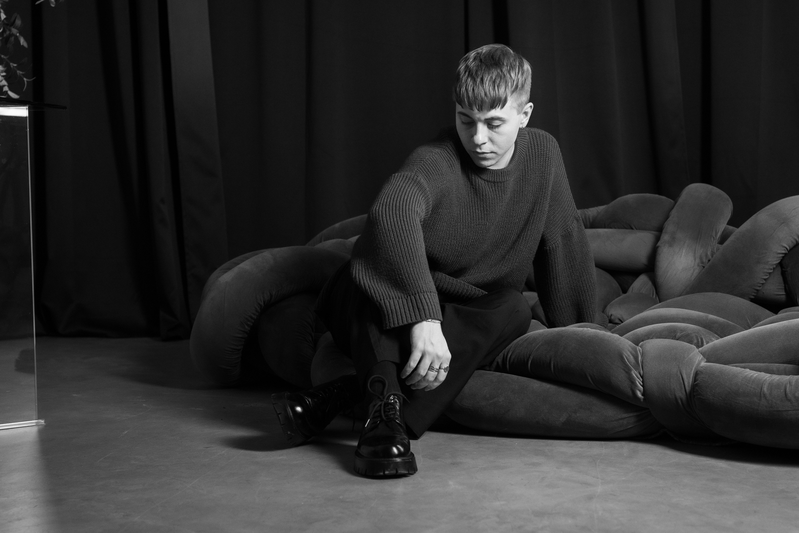 Мужской черно-белый портрет. Фотограф и видеограф в Москве Анна Матюхина