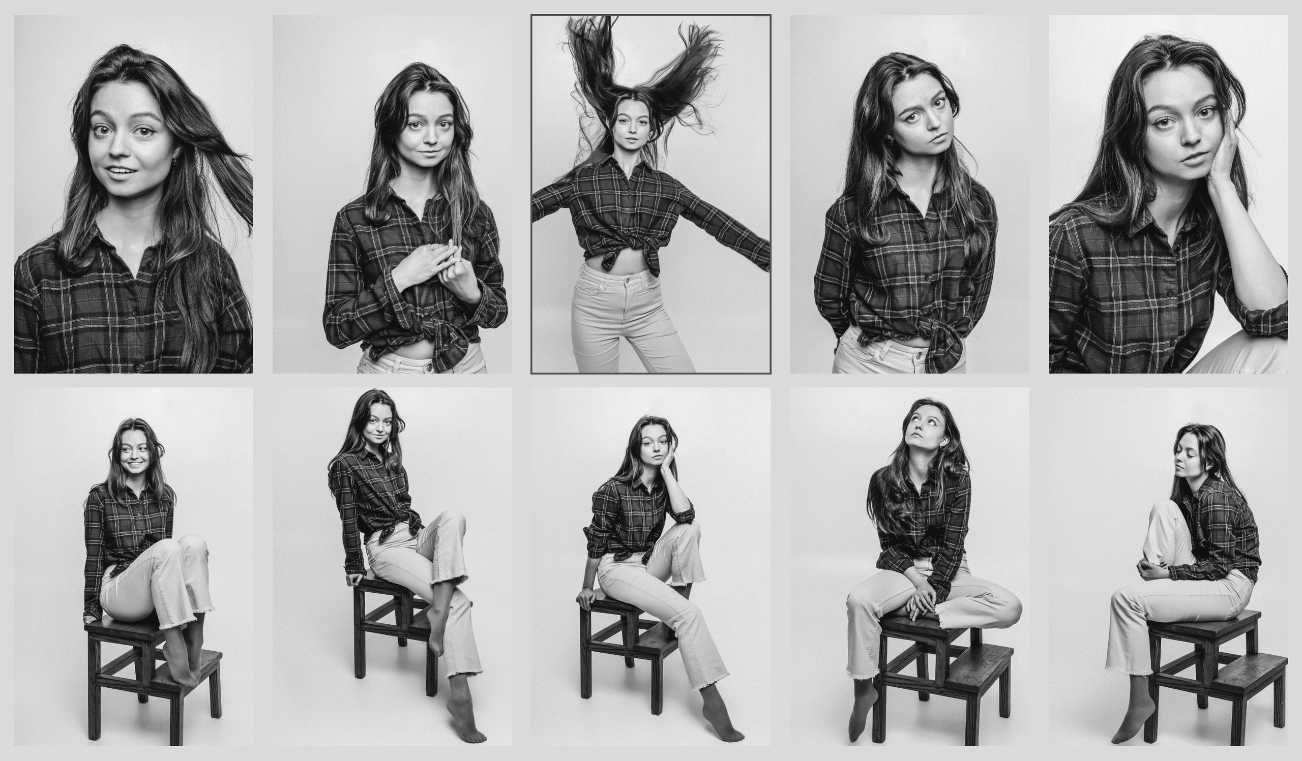 Актерское портфолио. Фотограф Владимир Молоканов