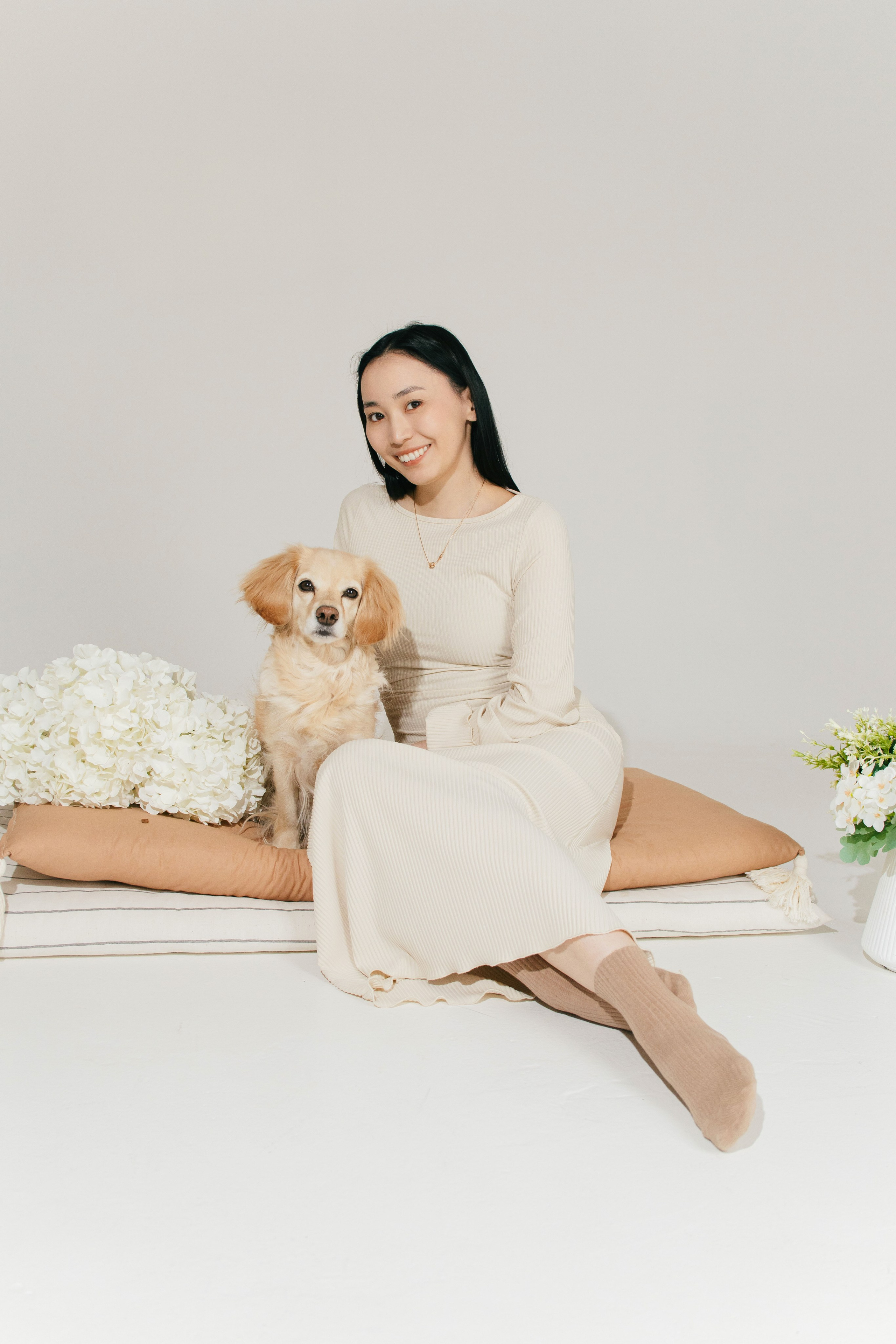 Фото с любимым питомцем. Фотограф Якутск Зоя Николаева