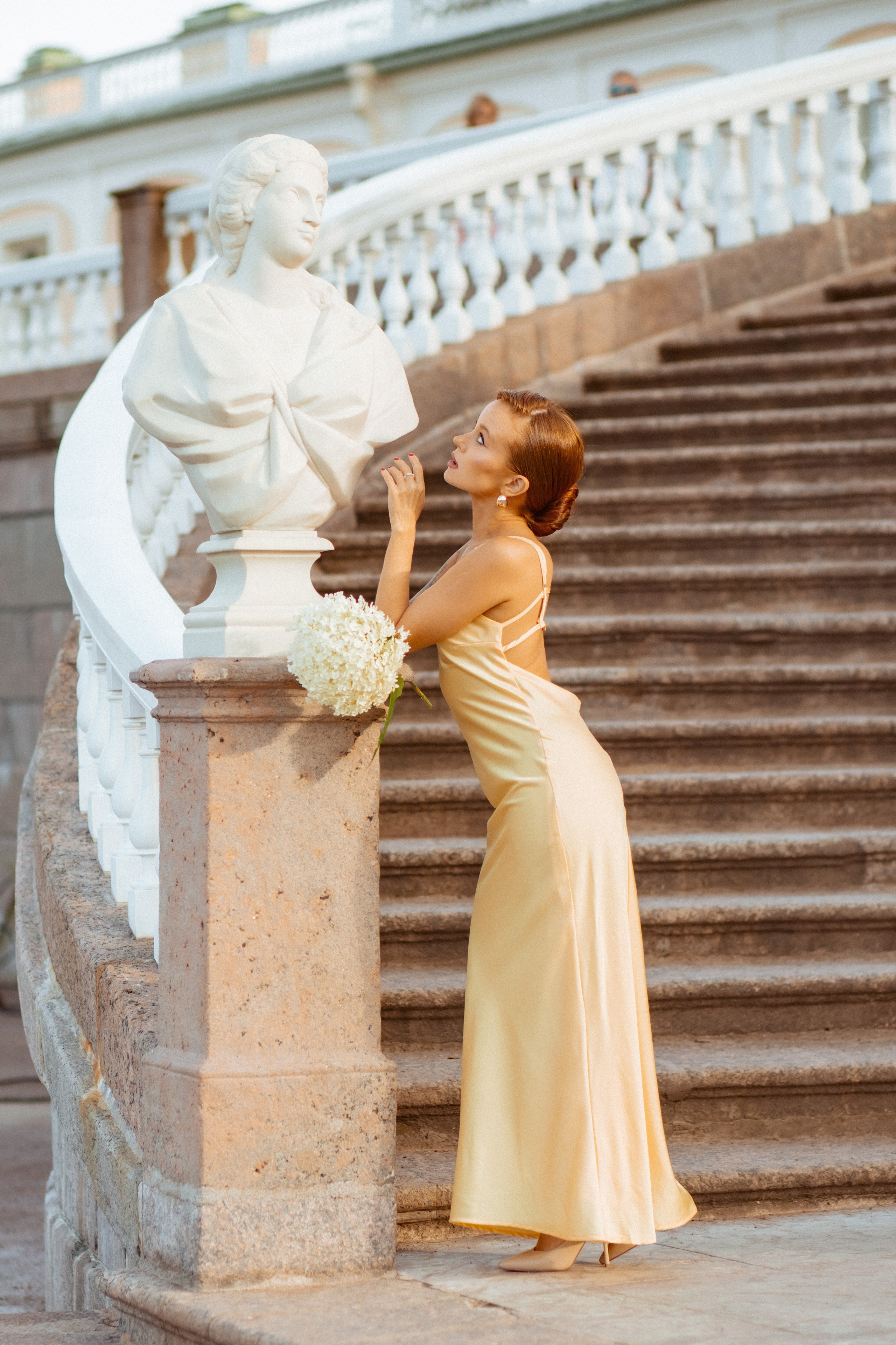 Фотосессия в парке летом Ораниенбаум