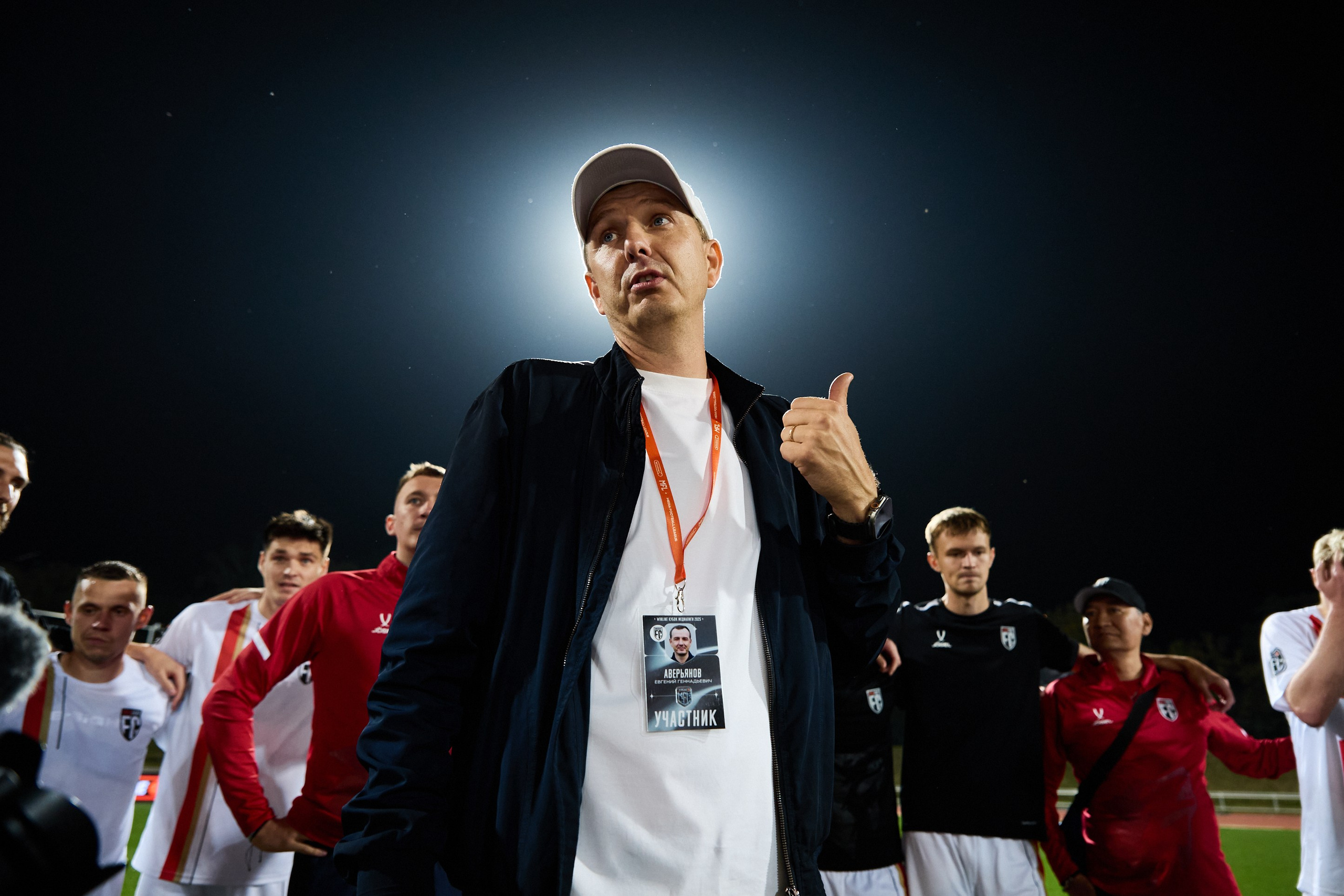 ФК «СиндЕкат» в Кубке Медиалиги 2025. Фотограф Иван Косарев