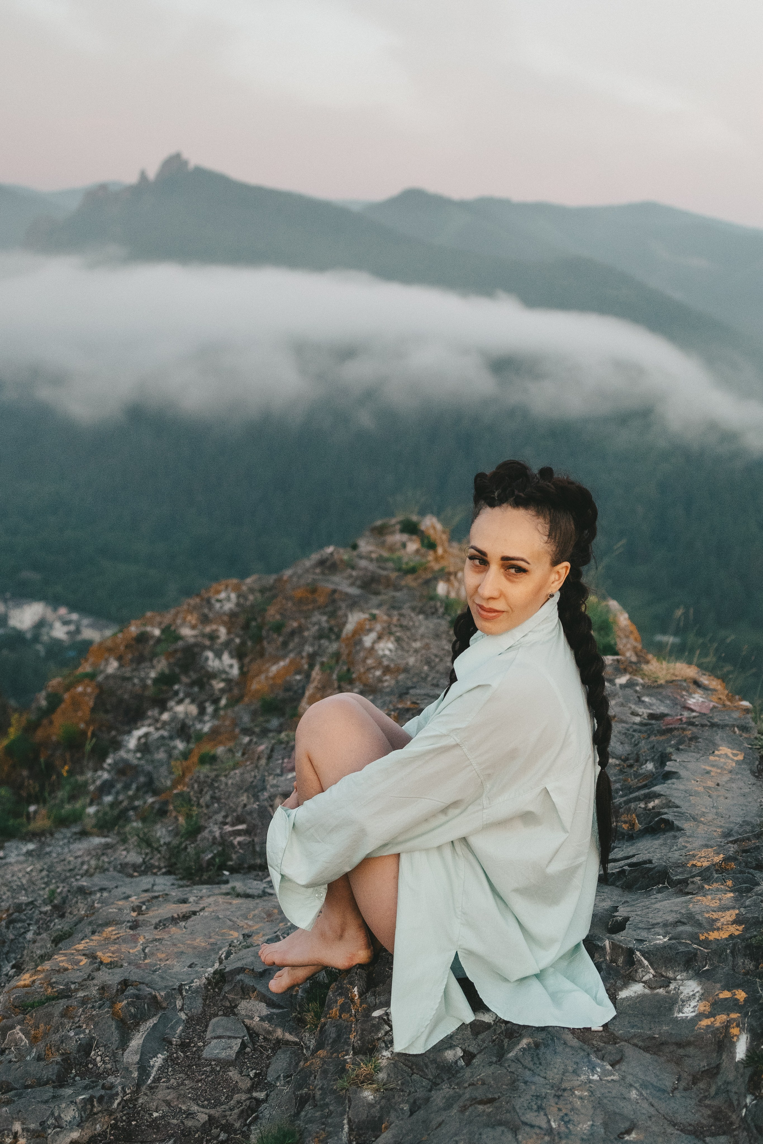 НАСТЯ НА РАССВЕТЕ. Семейный фотограф Красноярск