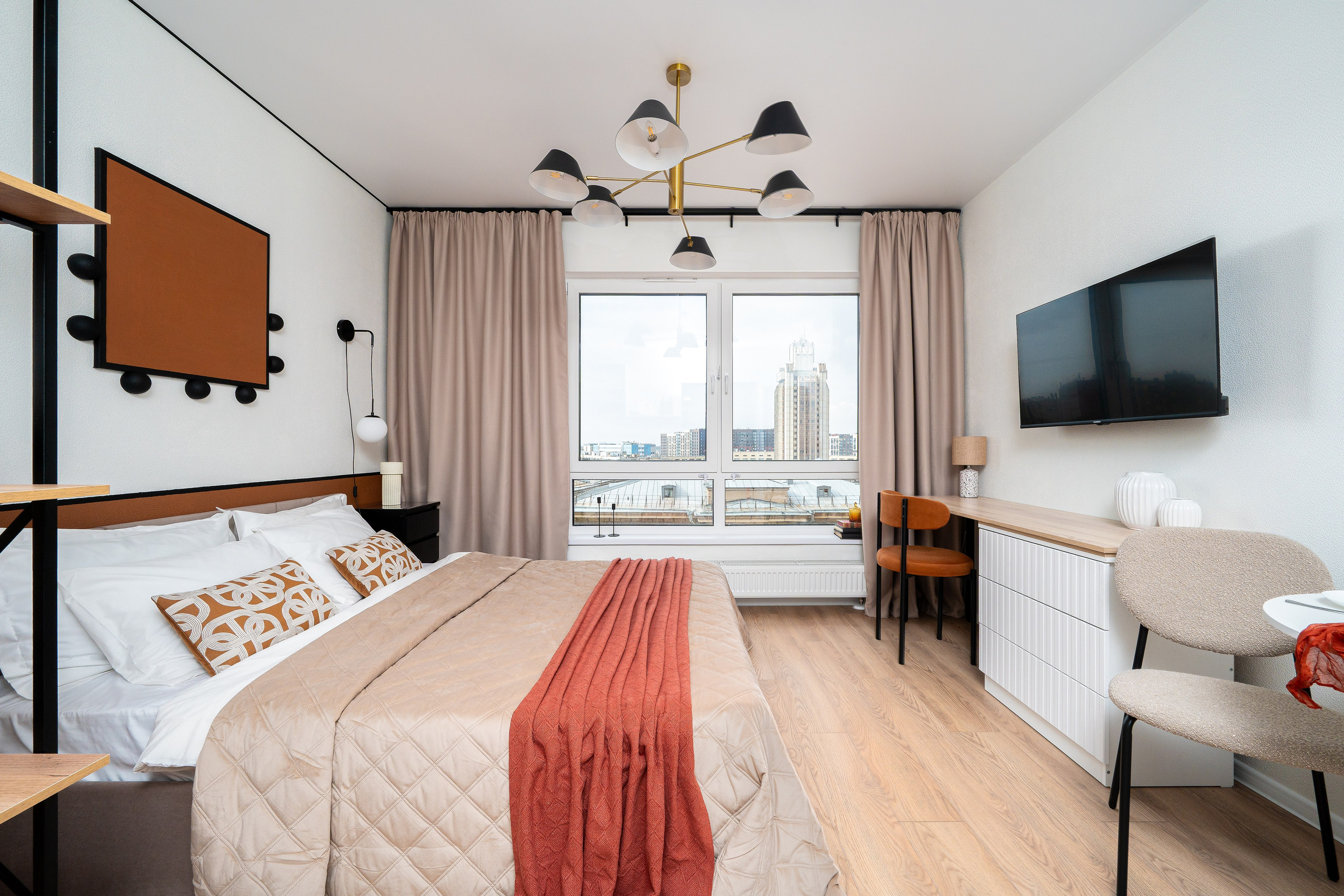 Студия на Кантемировской. Интерьерный фотограф. Фото- видеосъемка недвижимости Санкт-Петербург