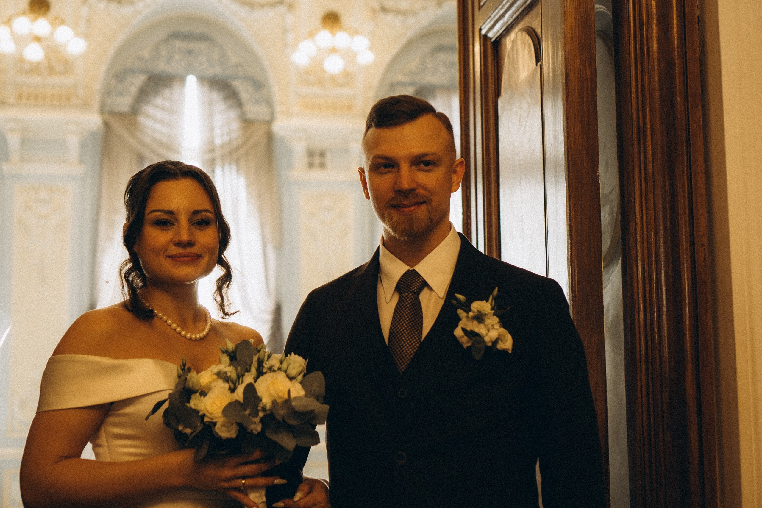 СВАДЕБНАЯ СЬЕМКА ВО ВТОРОМ ДВОРЦЕ БРАКОСОЧЕТАНИЯ. Профессиональный фотограф, Санкт-Петербург — Виктория Богомолова