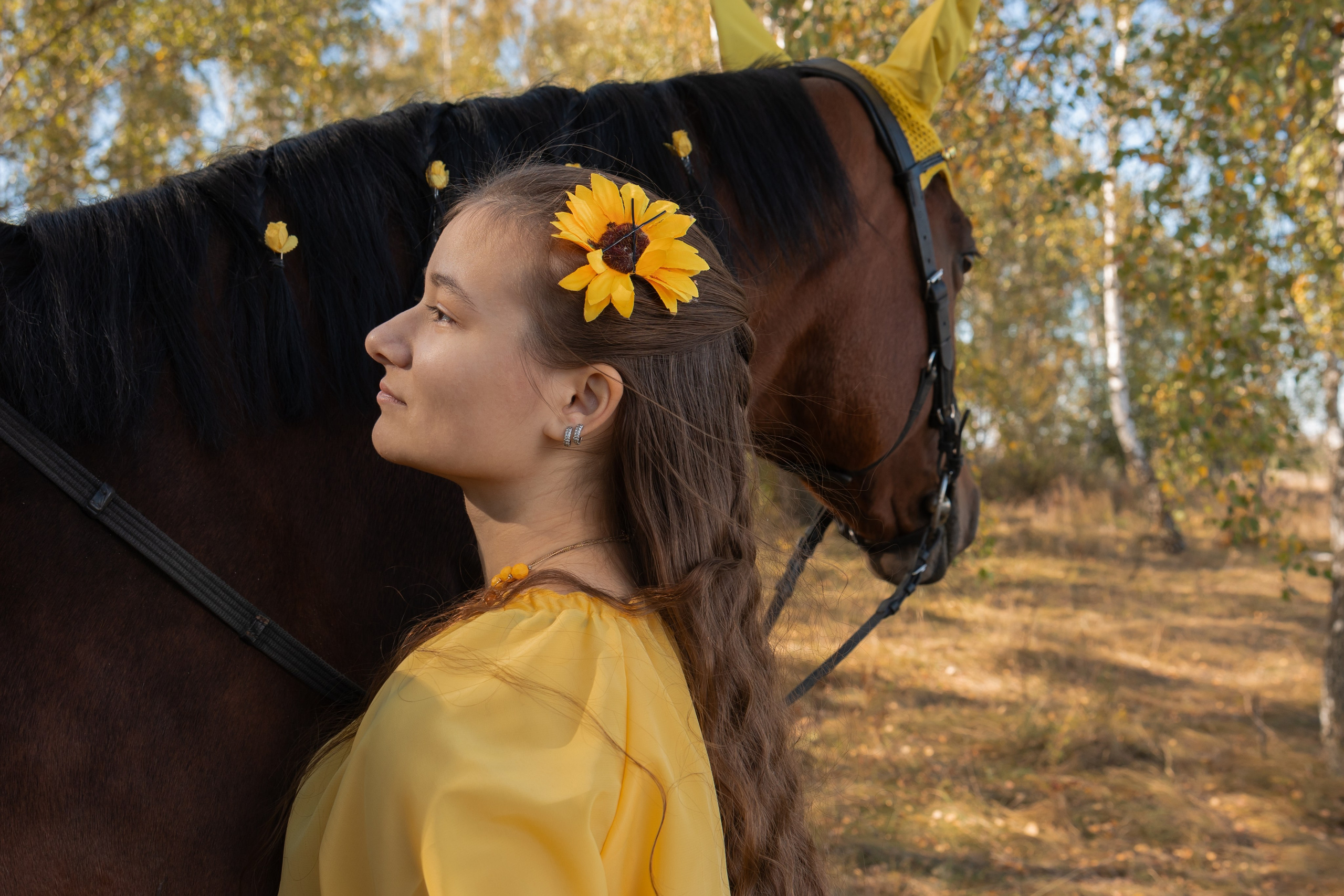Фотосессия с лошадьми
