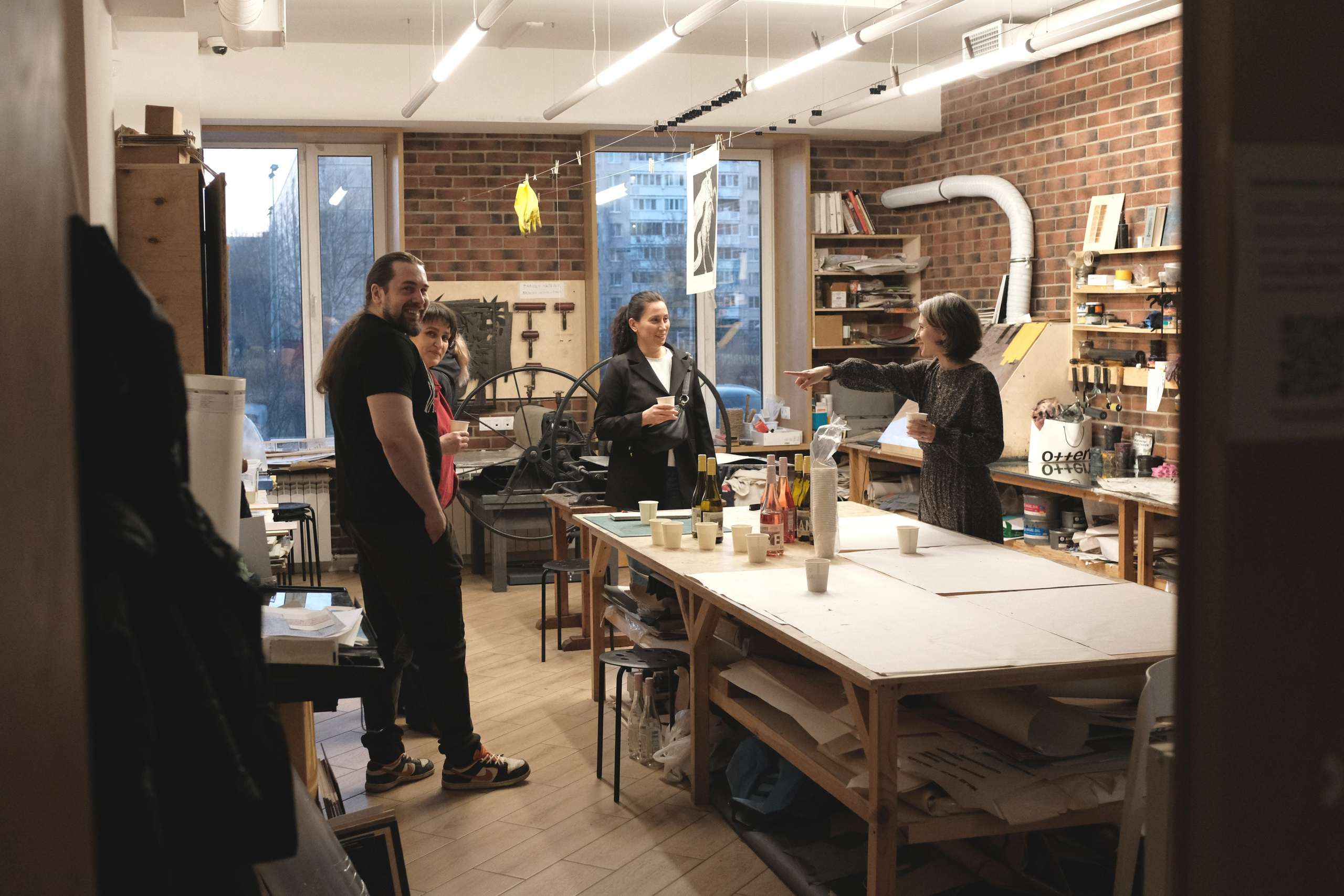 Открытие выставки «человек космический». Репортажный фотограф в Санкт-Петербурге Даниил Могута