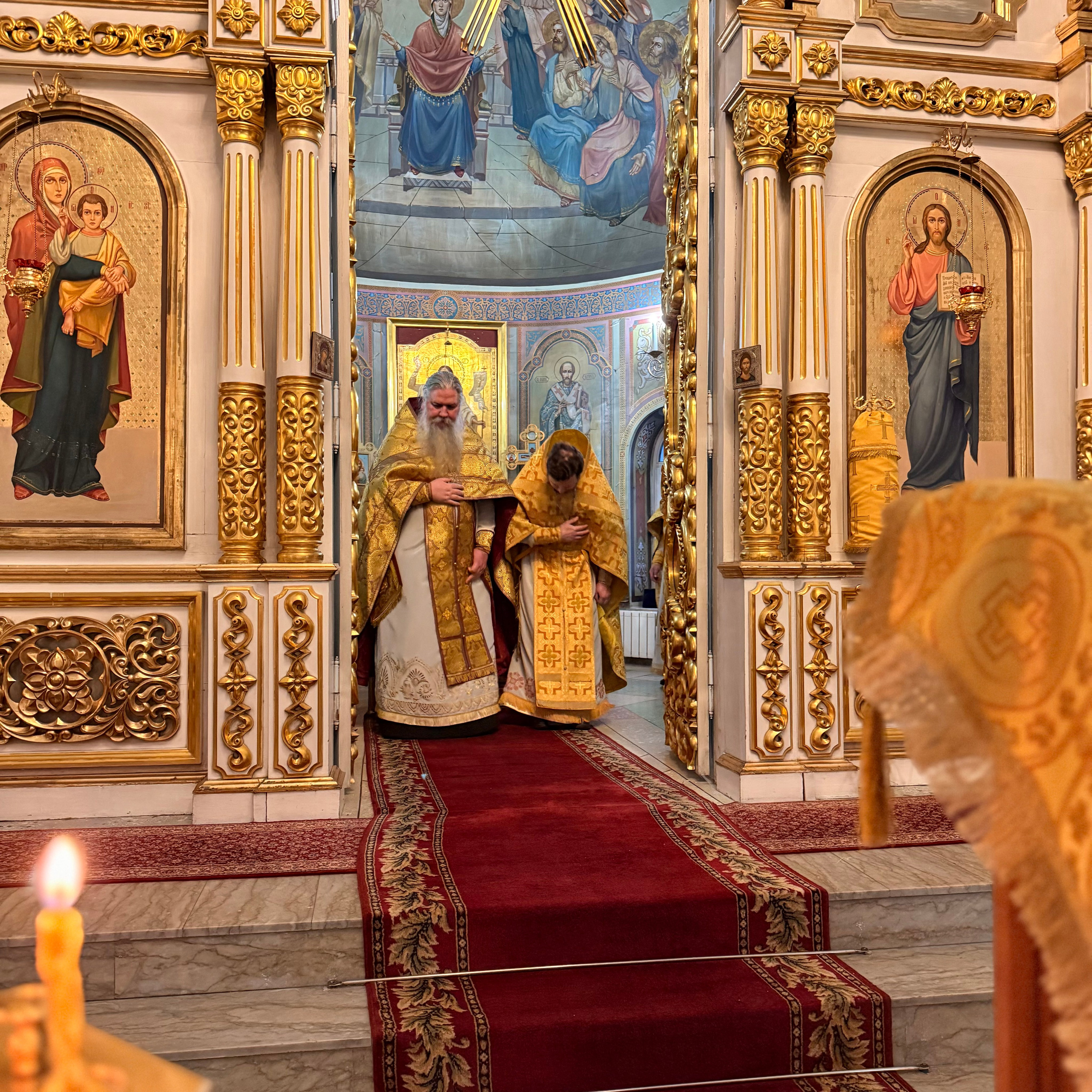 Соборная Божественная литургия духовенства Саратовского Юго-Западного благочиния. Саратовское Юго-Западное благочиние