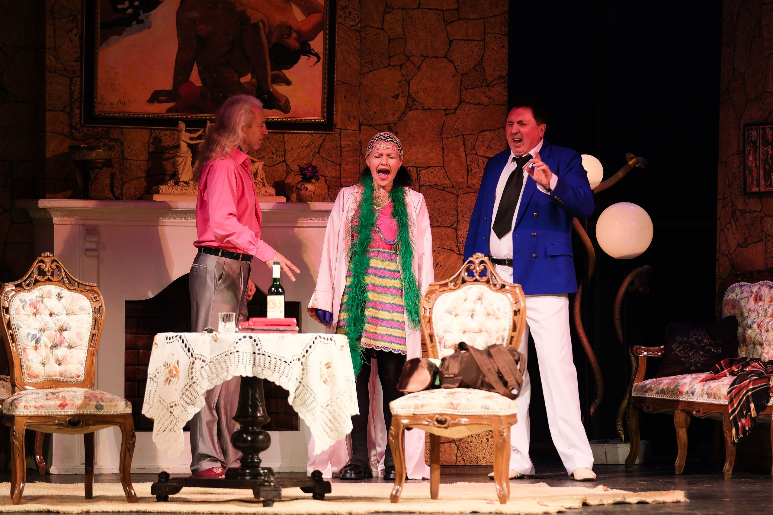 Ужин с дураком. Фотограф Анатолий Деникин