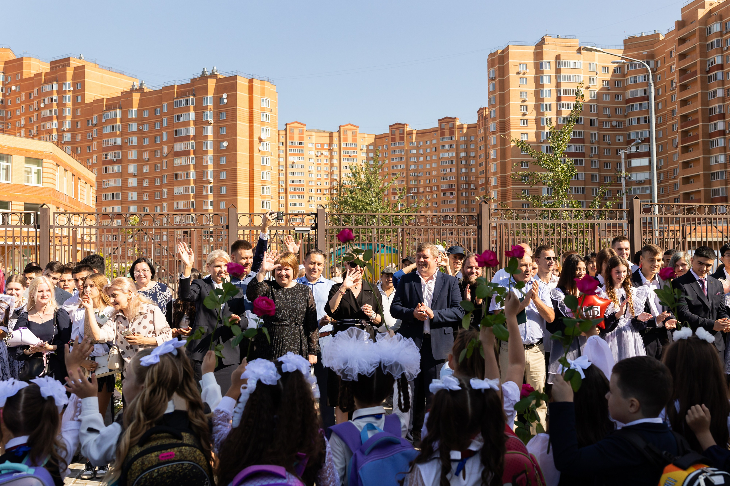 Линейка 1 сентября. Профессиональный Фотограф в Москве Андрей Славнов