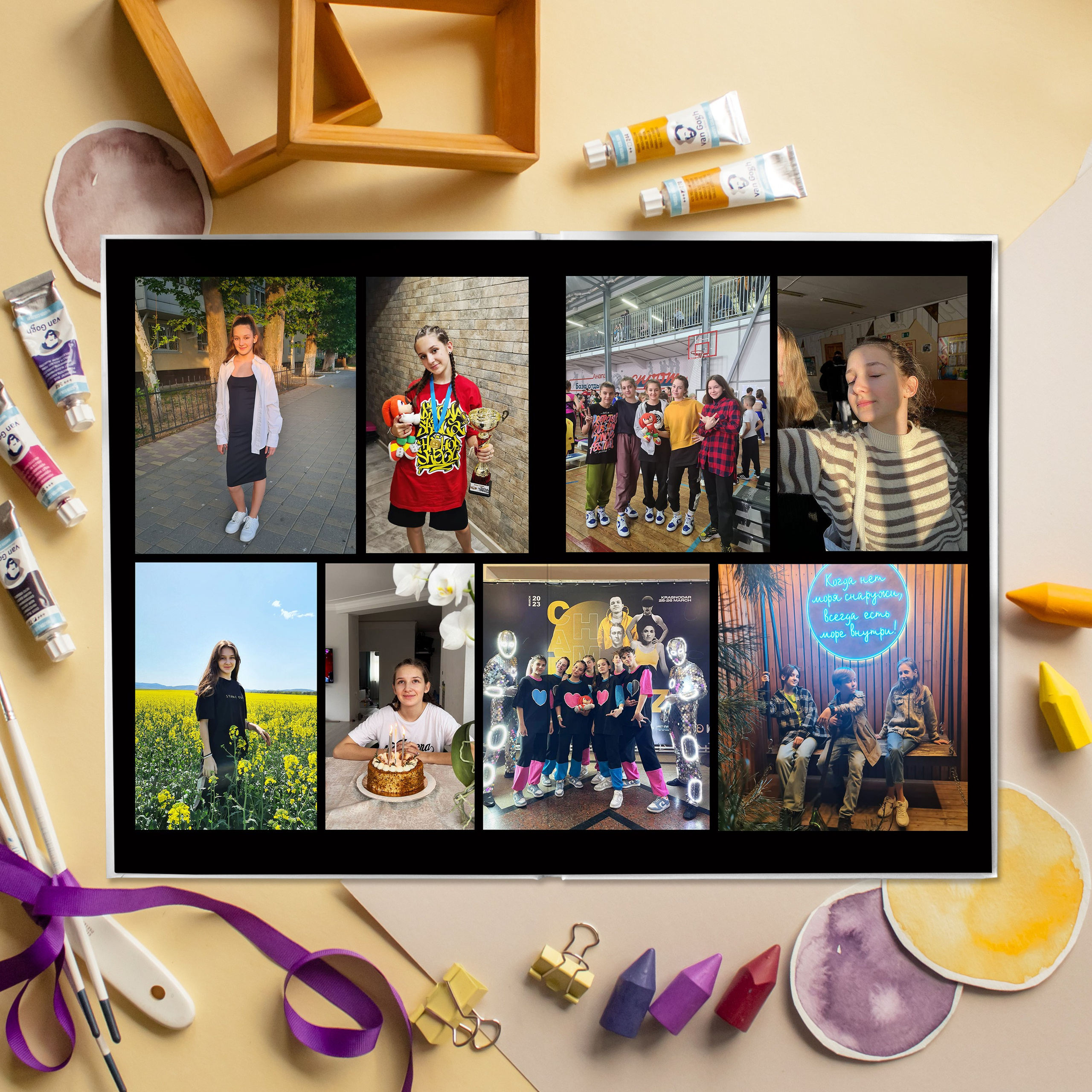 Дочке «Из 14 в 15» (фото заказчика)