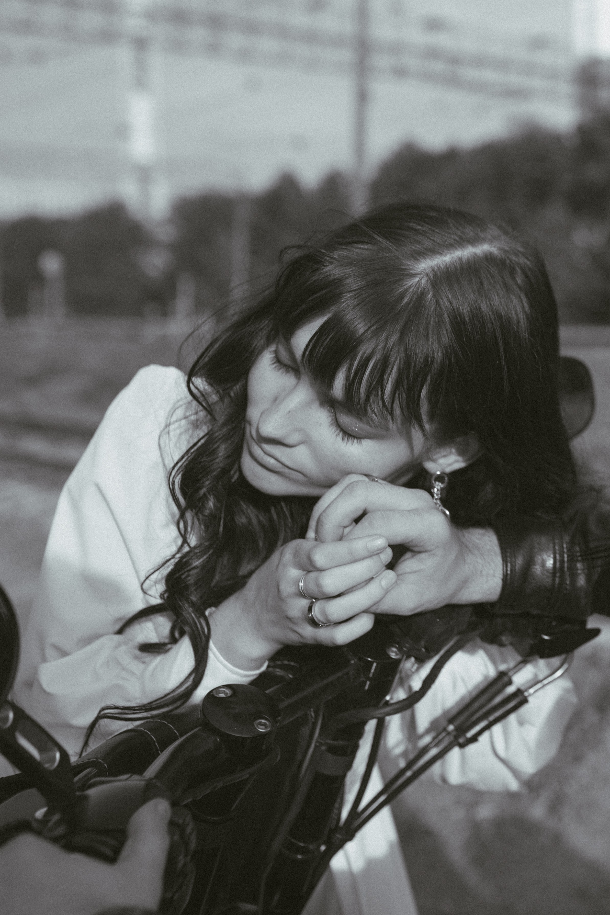 Love story с мотоциклом. Фото Радости. Свадебный и семейный фотограф в Москве Юлия Самойлова