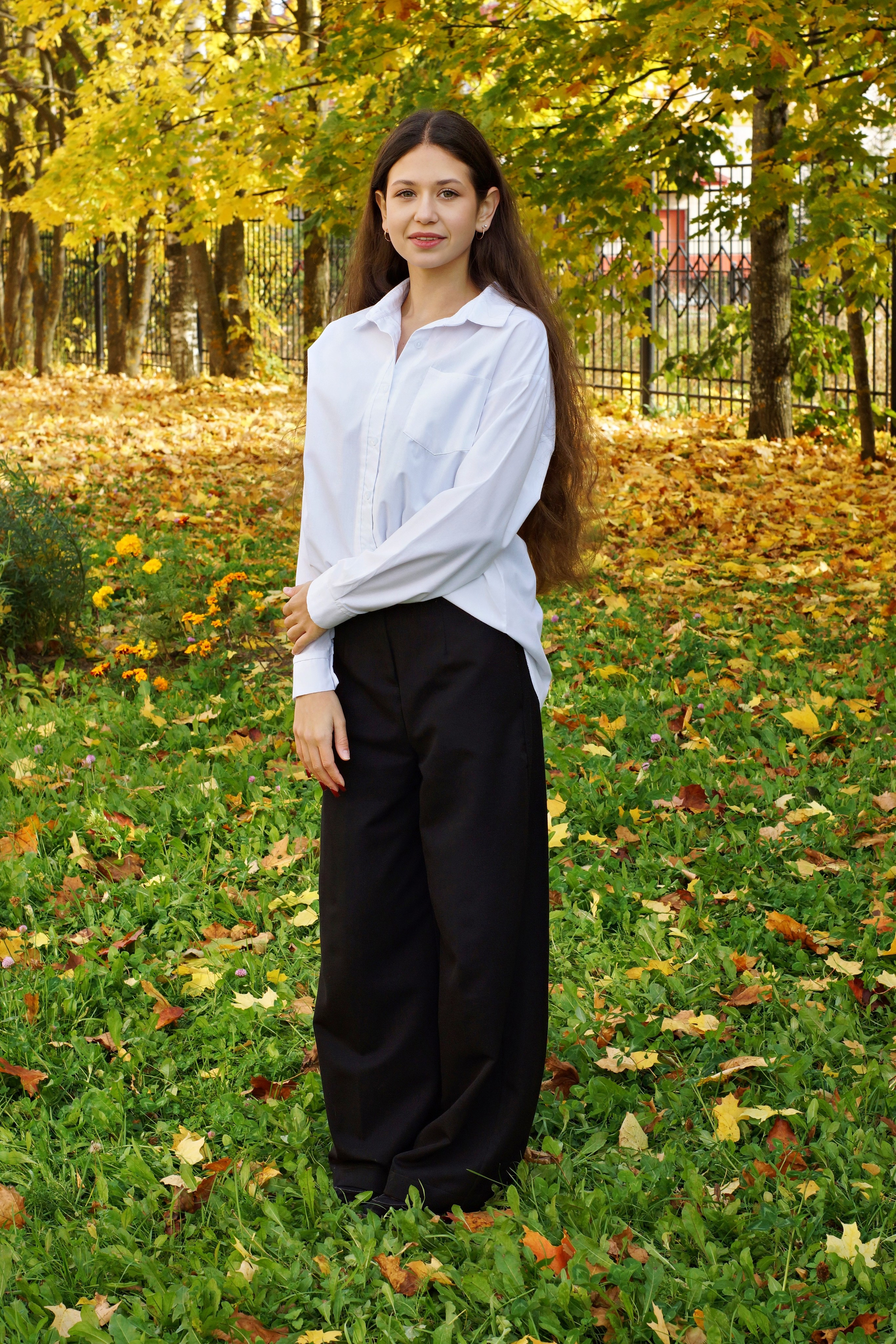 Осенняя фотосессия в школе г. Йошкар-Ола