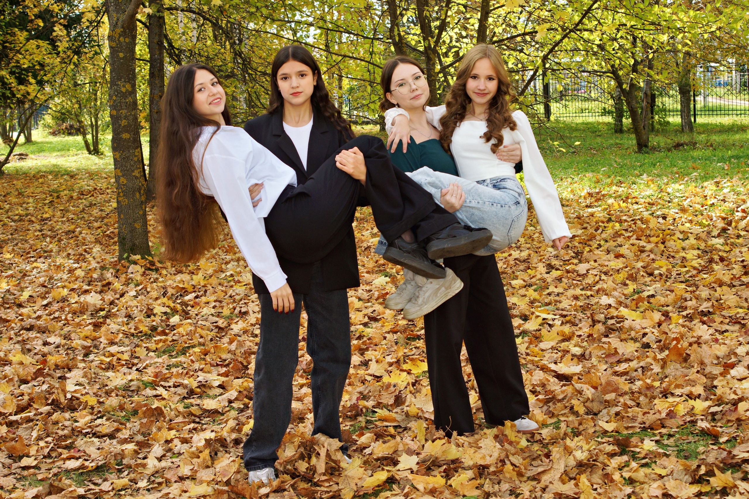 Осенняя фотосессия в школе г. Йошкар-Ола
