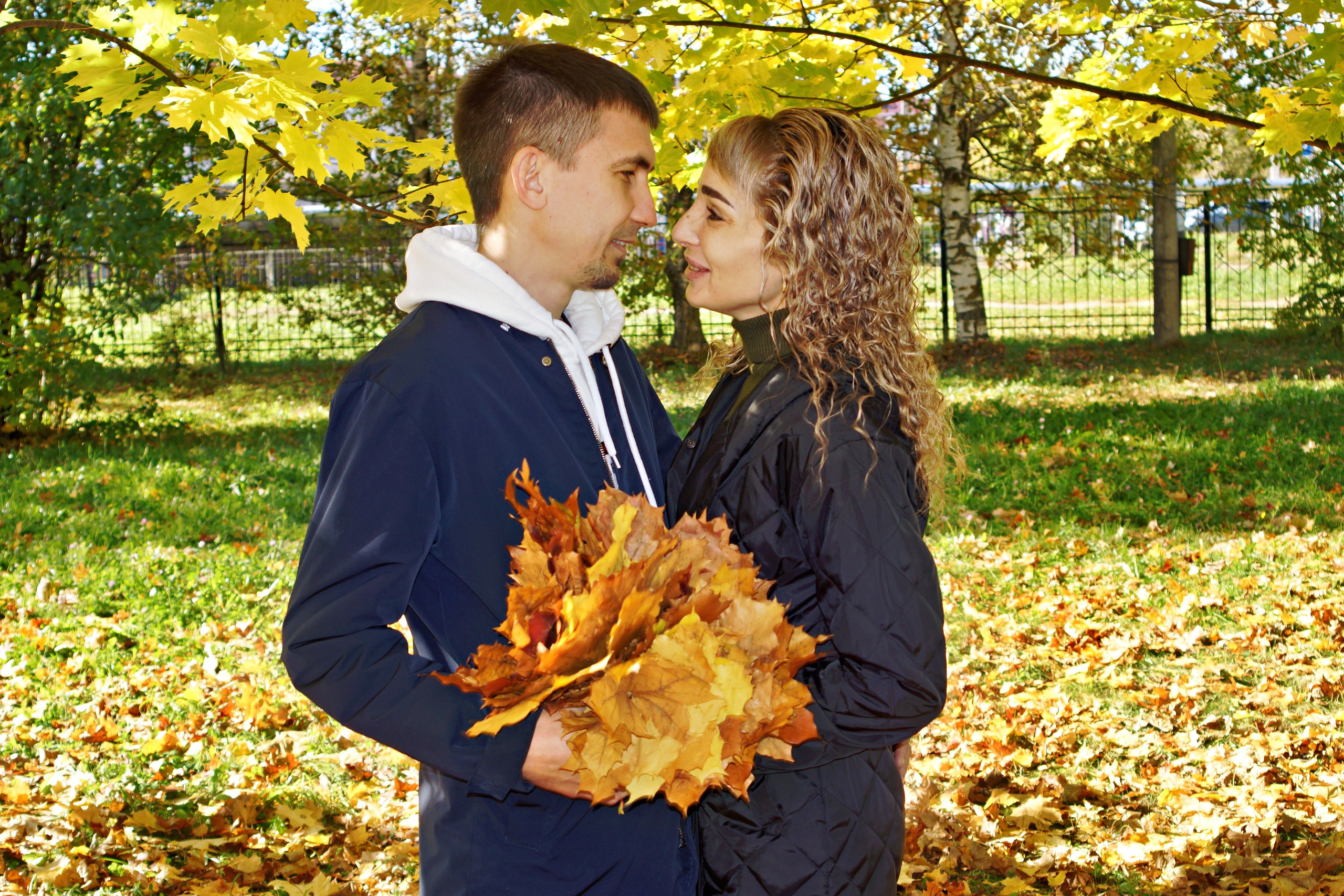 Осенняя фотосессия в детском саду г. Йошкар-Ола