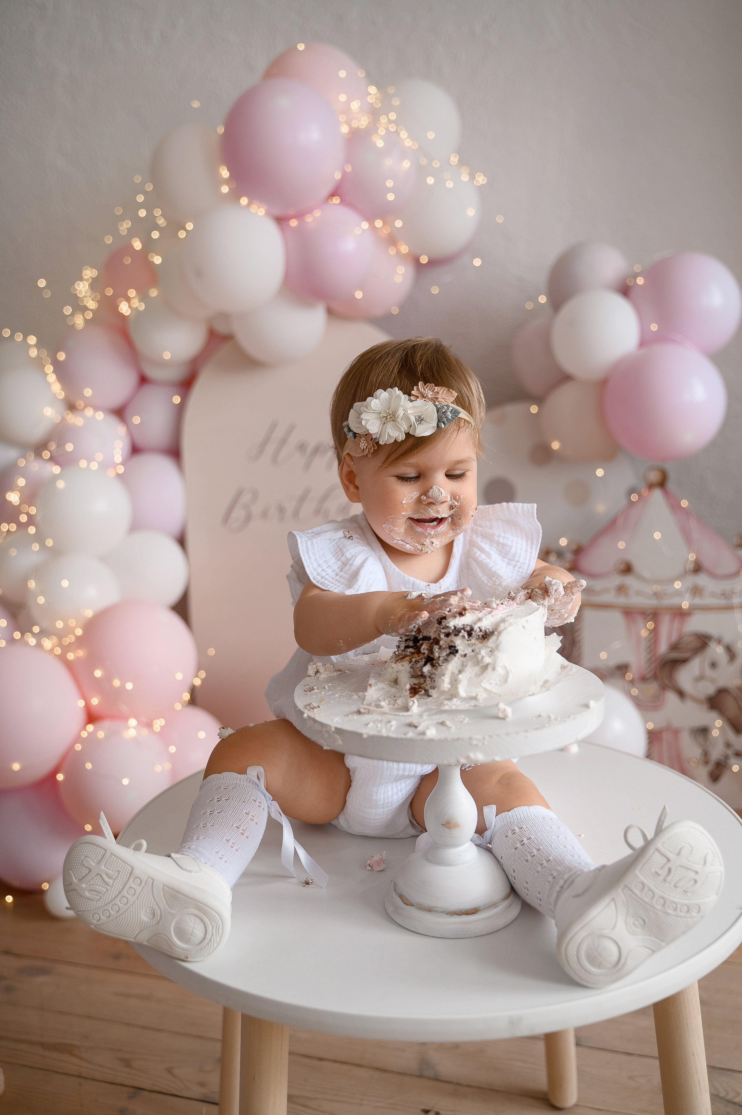 Годовасики)). Фотограф Каменск-Уральский Алена Обвинцева (фото новорожденных, в ожид