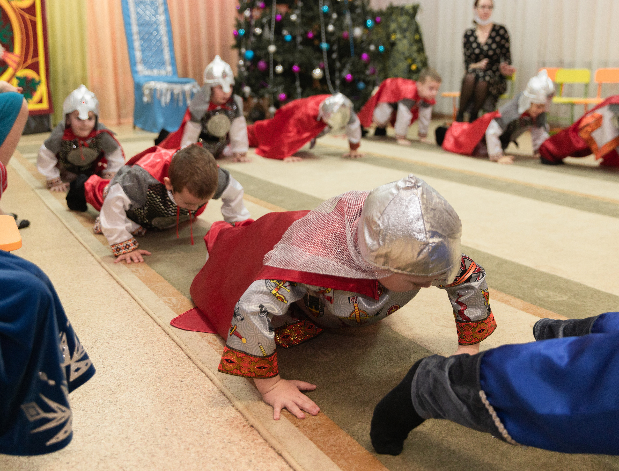Новогодний утренник д/с