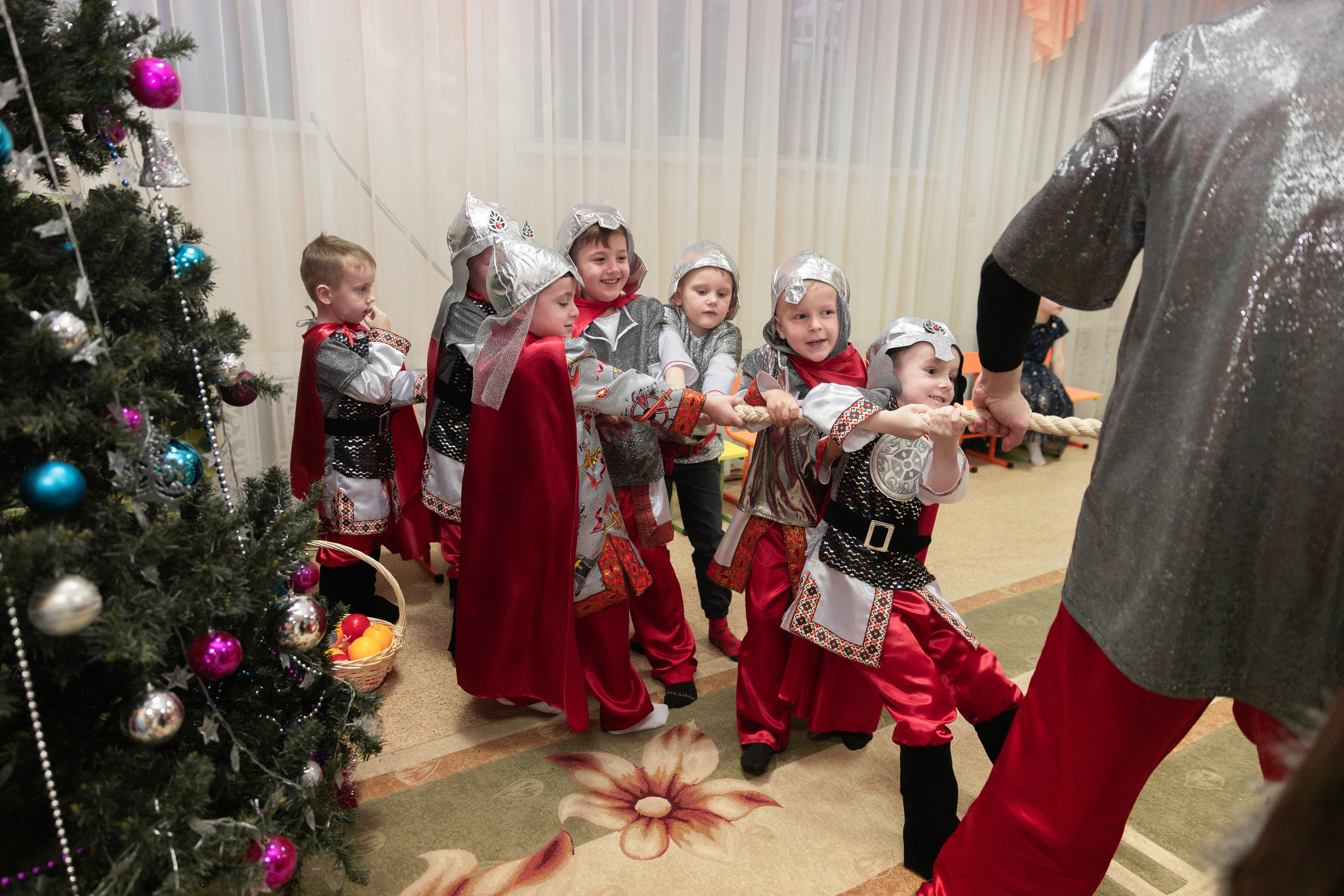 Новогодний утренник д/с