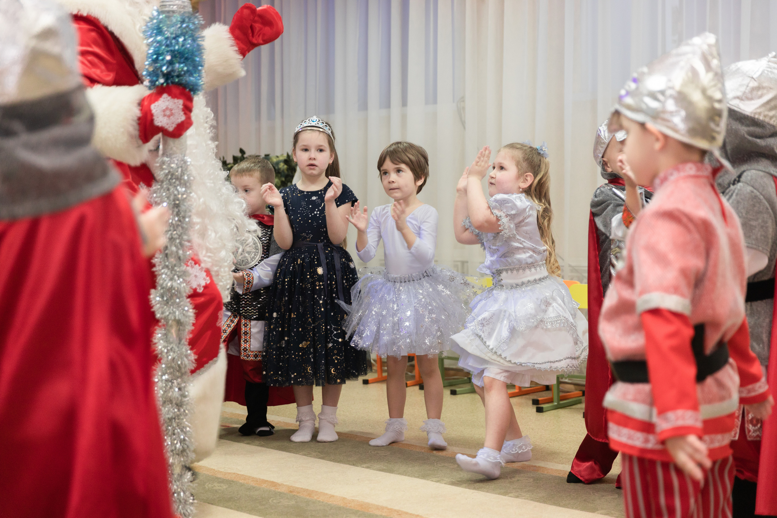 Новогодний утренник д/с