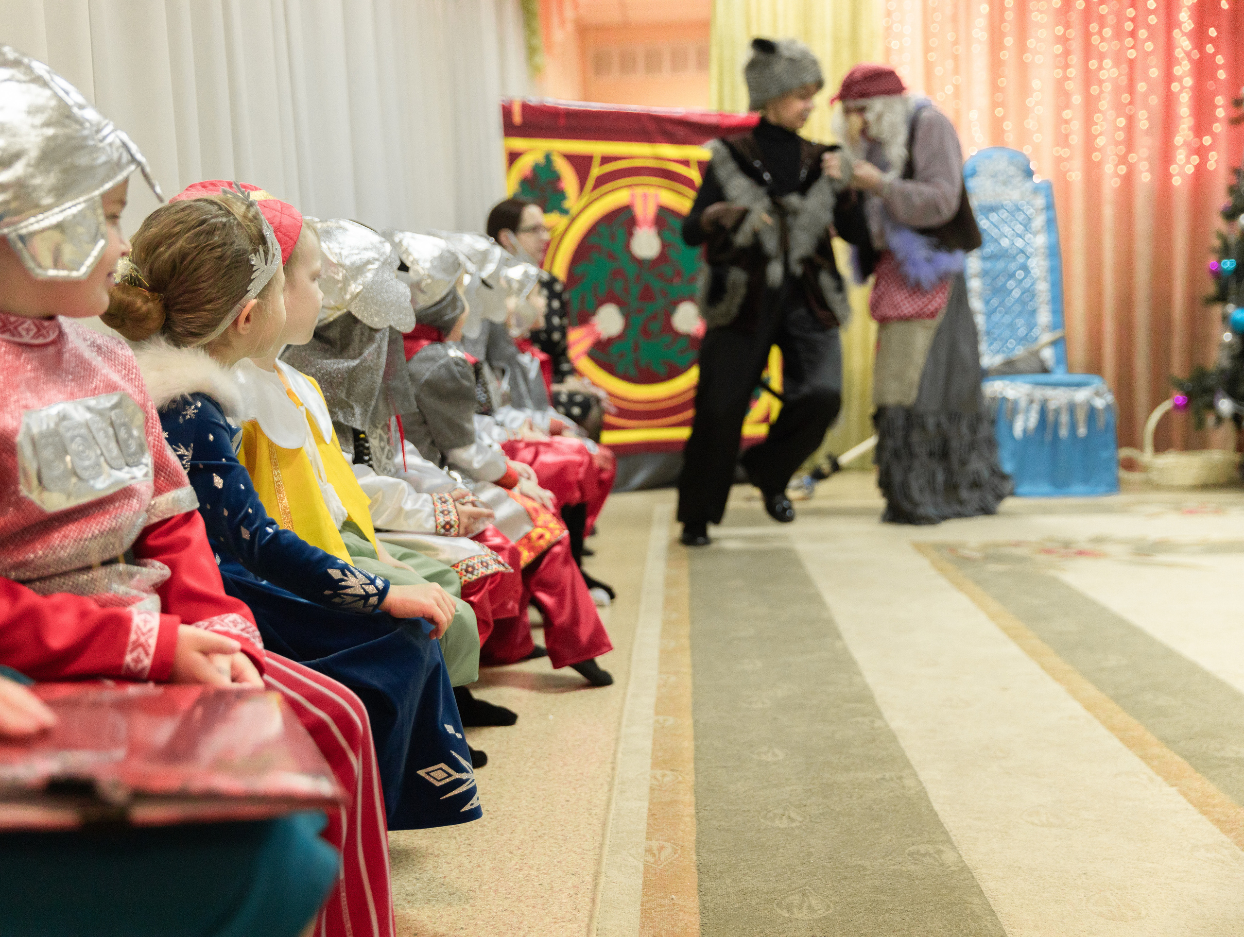 Новогодний утренник д/с