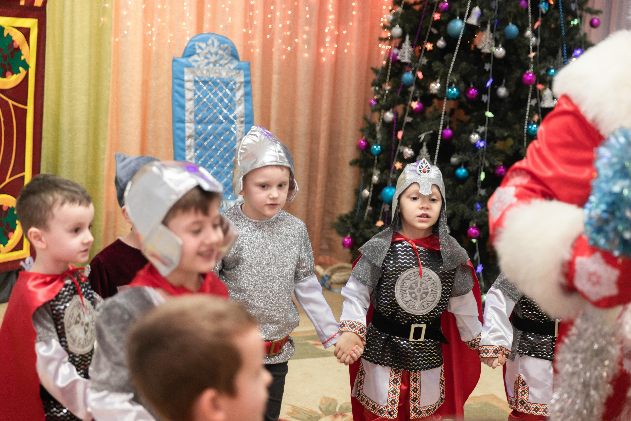 Новогодний утренник д/с