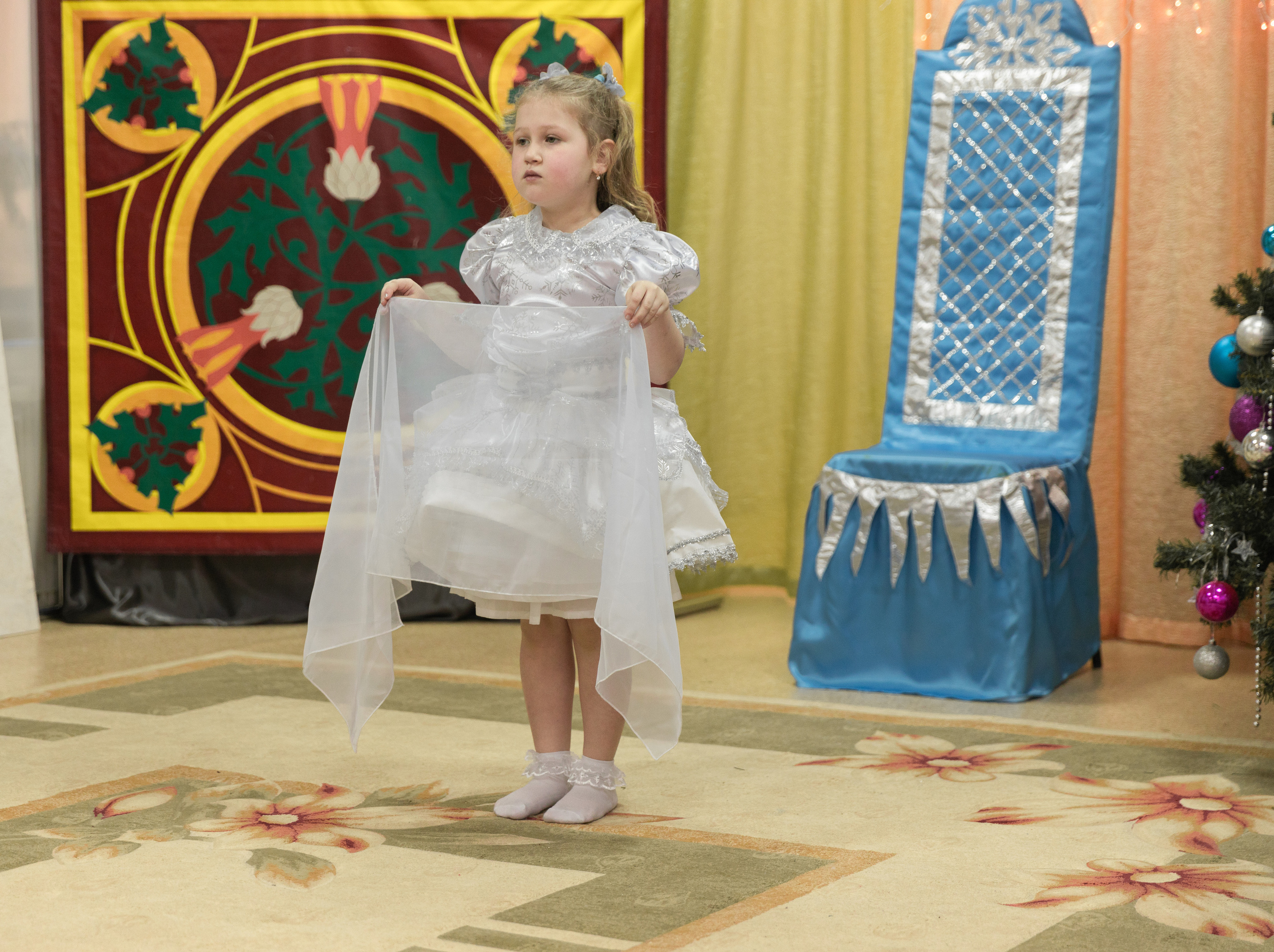 Новогодний утренник д/с