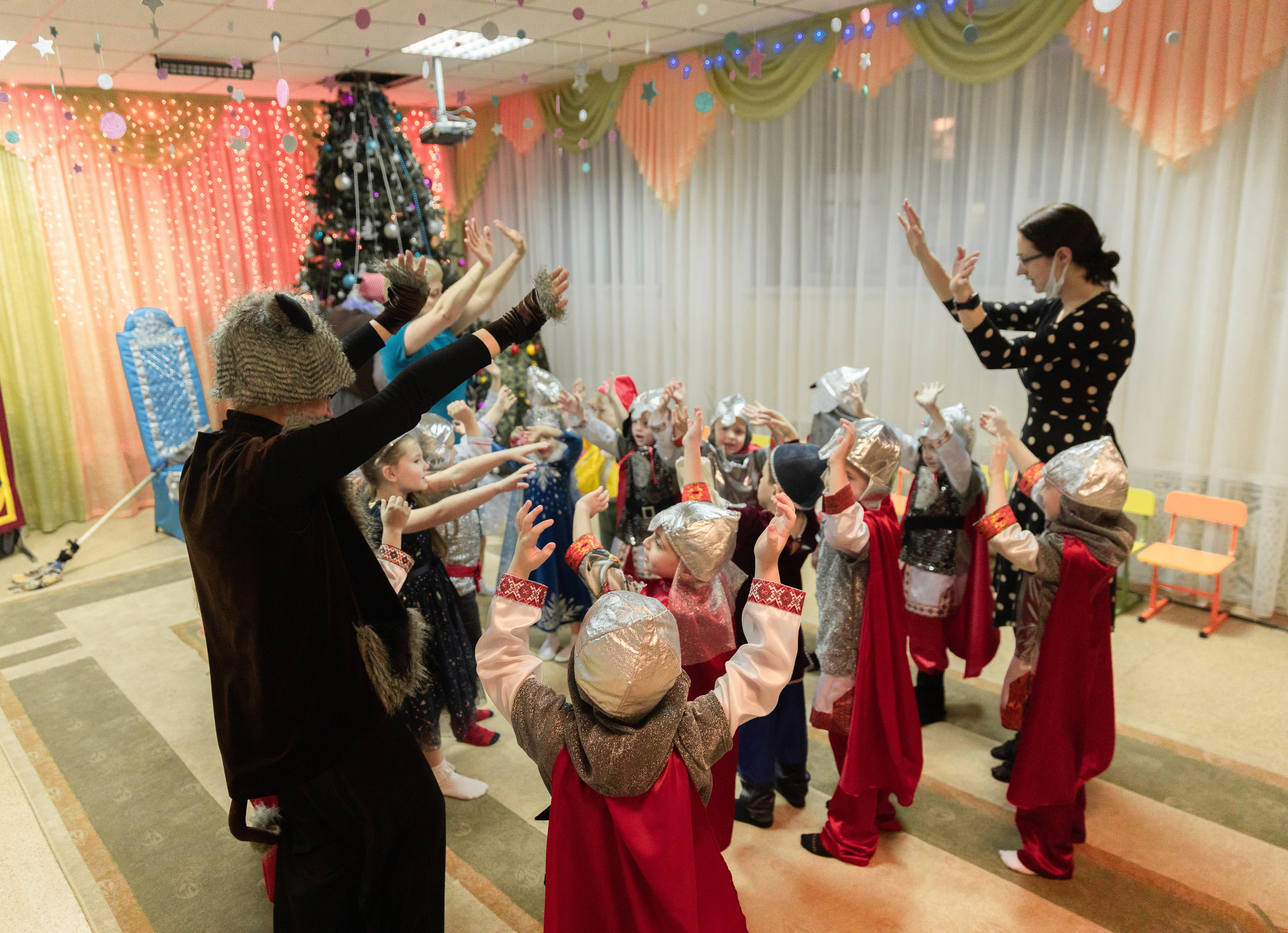 Новогодний утренник д/с