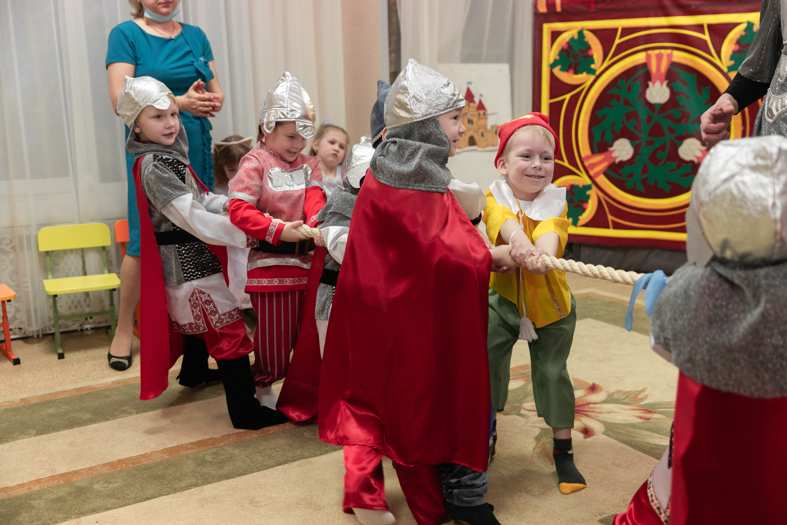 Новогодний утренник д/с