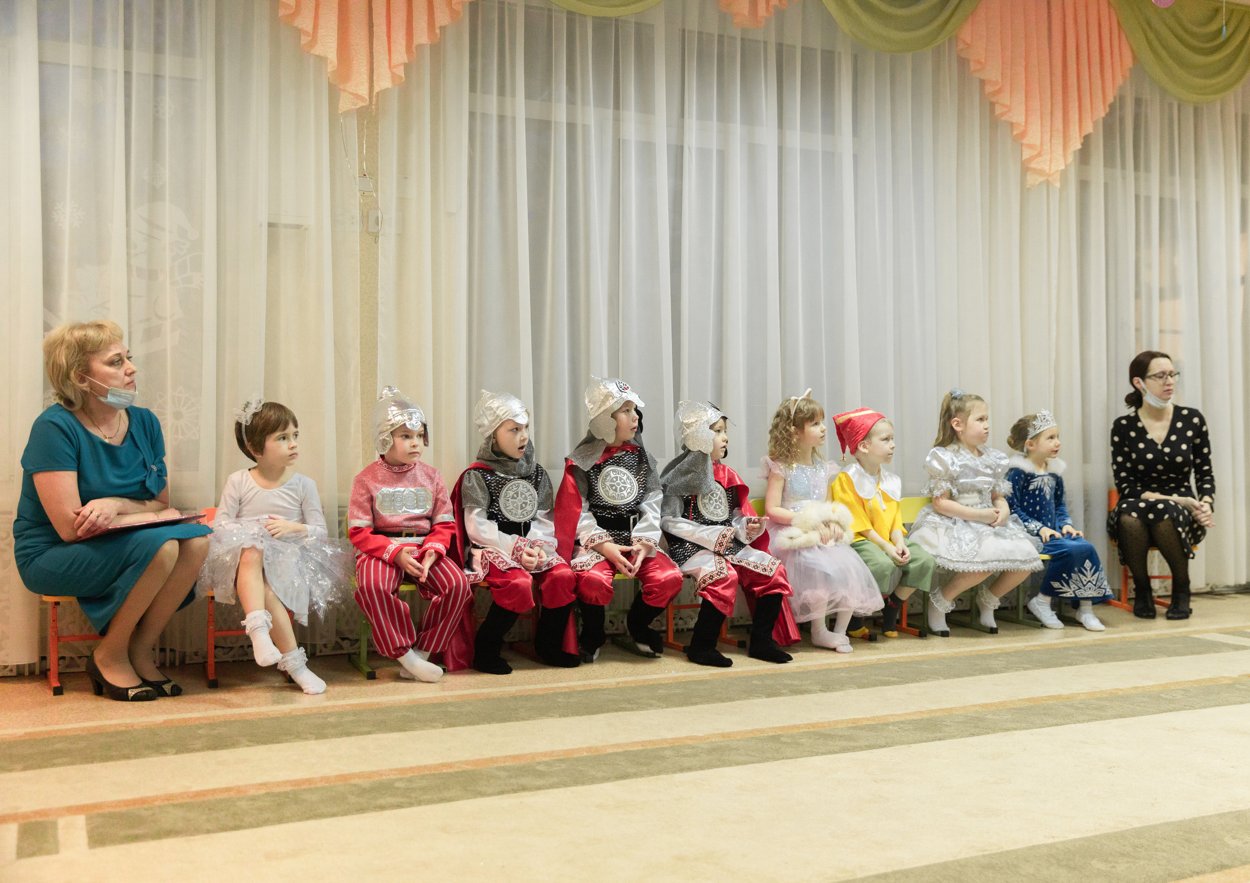 Новогодний утренник д/с