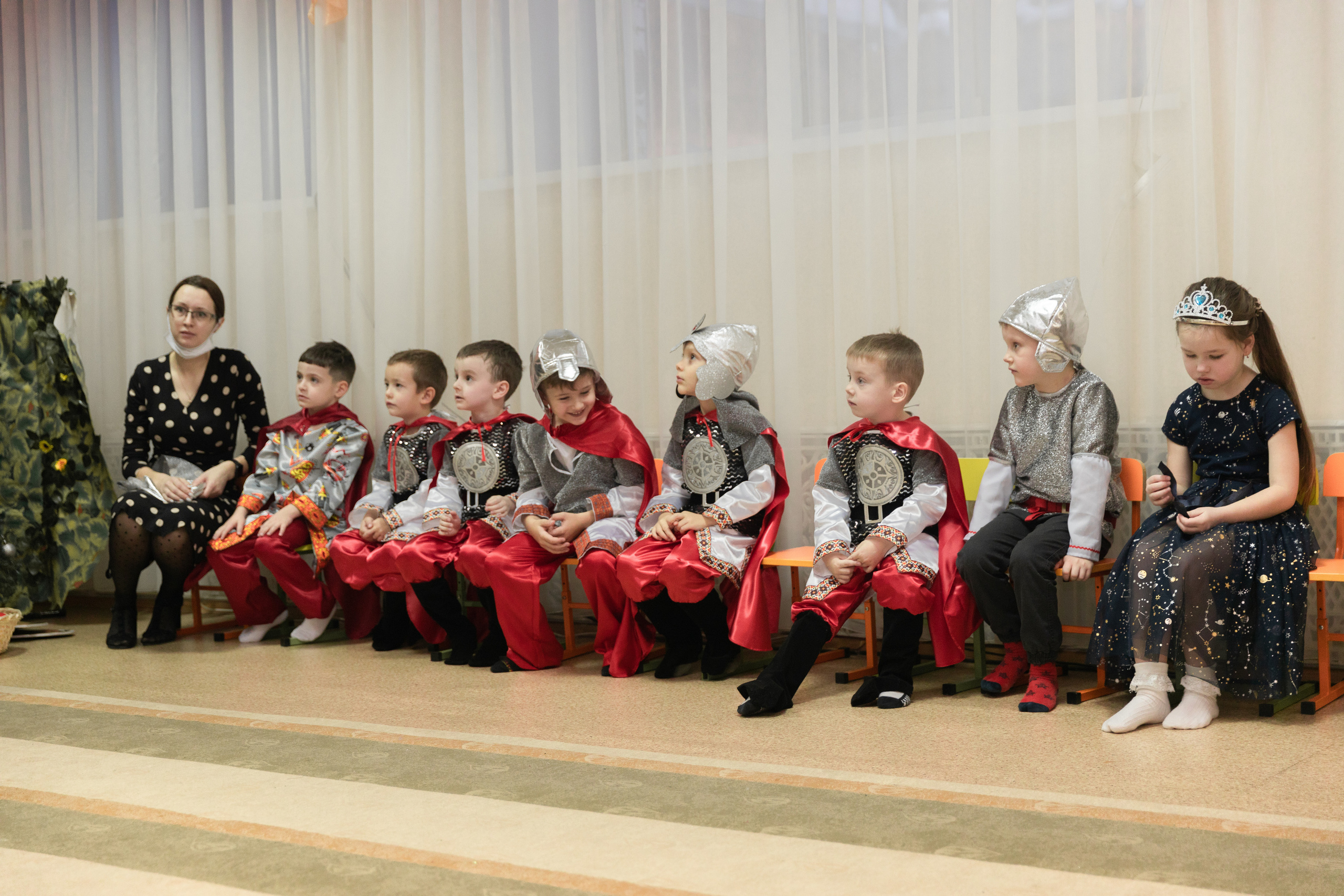 Новогодний утренник д/с