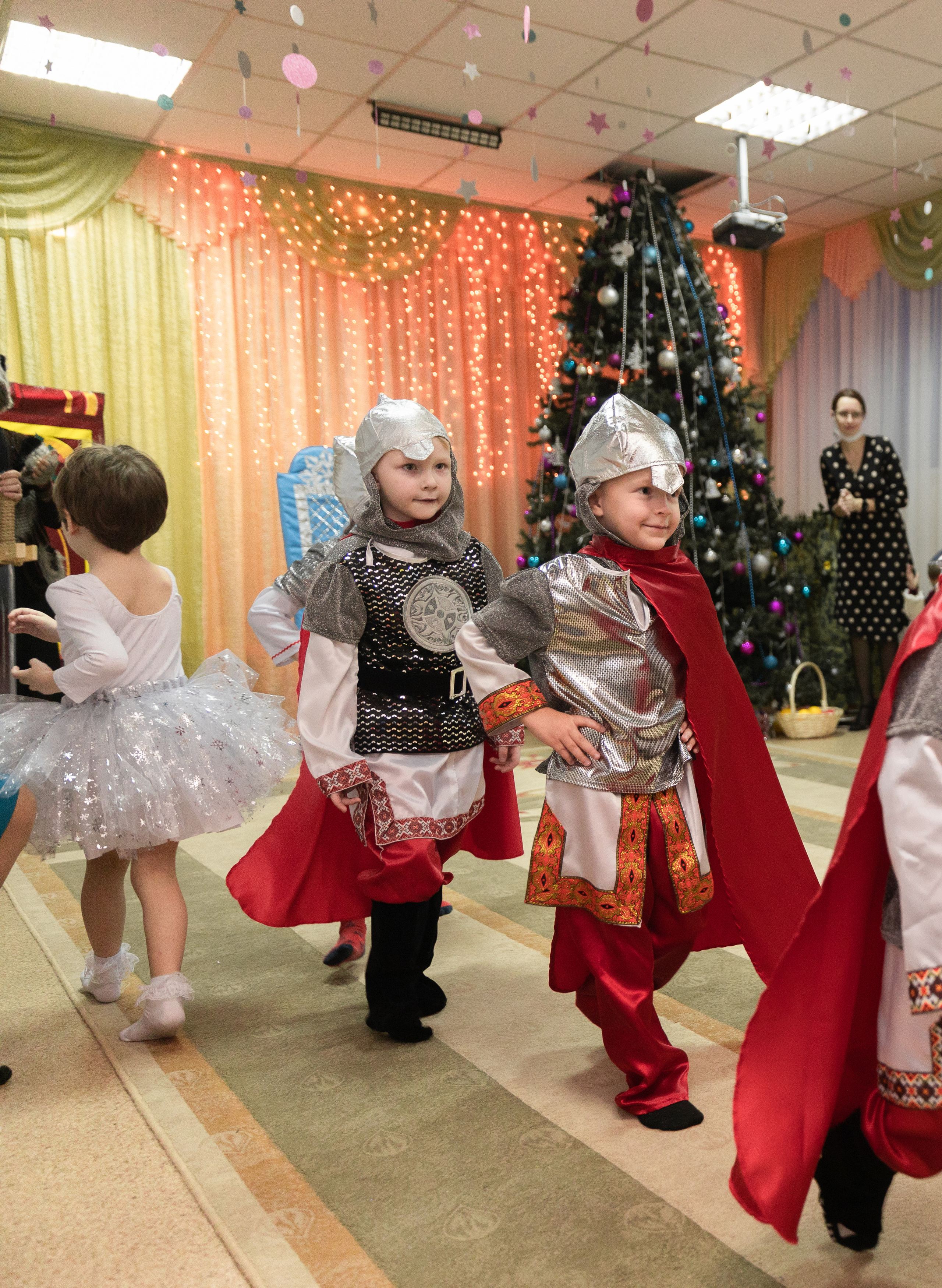 Новогодний утренник д/с