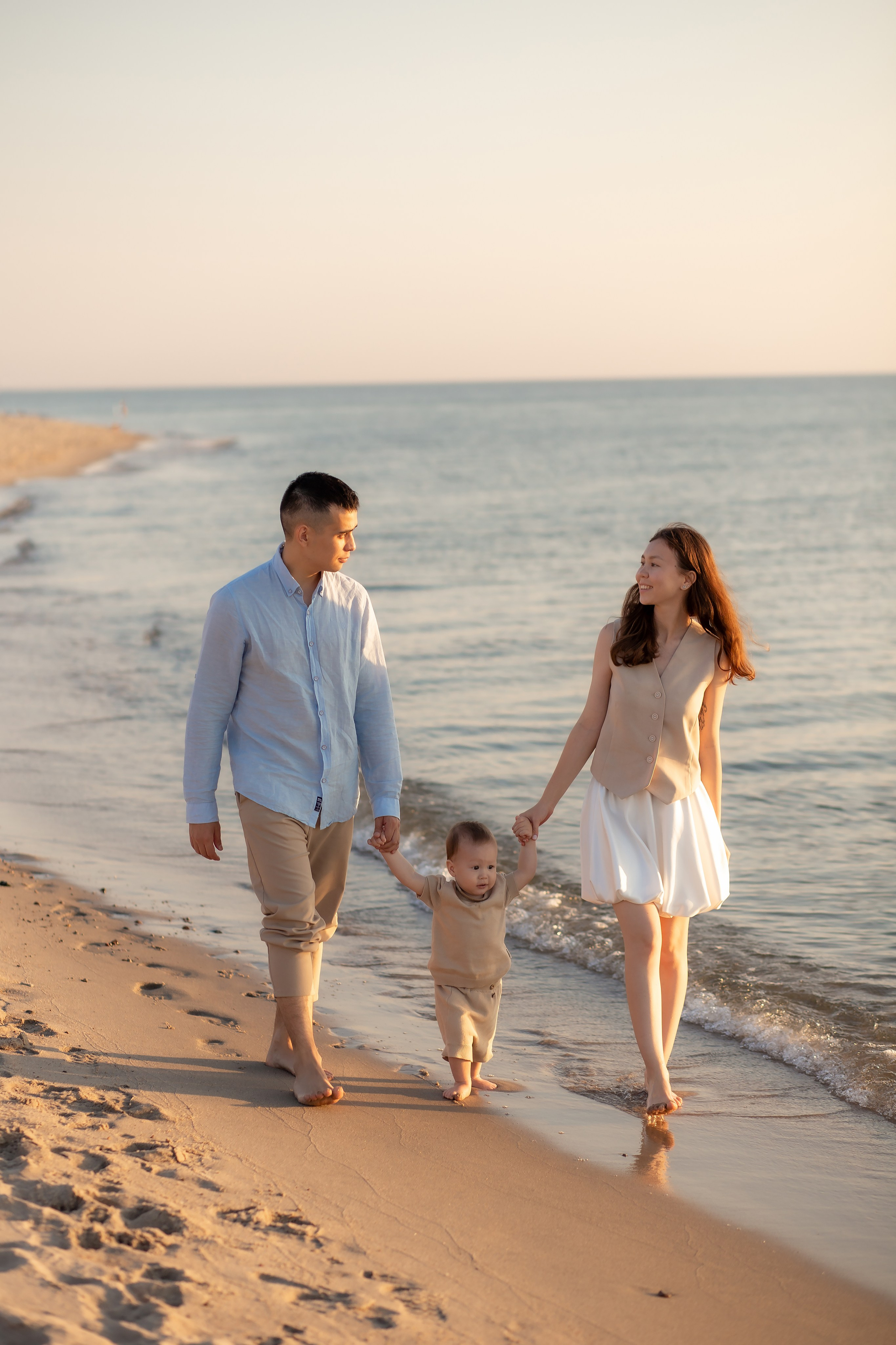 Карина, Эмиль и Марсель. На закате лета. Фотограф в Калининграде Решетникова Алина
