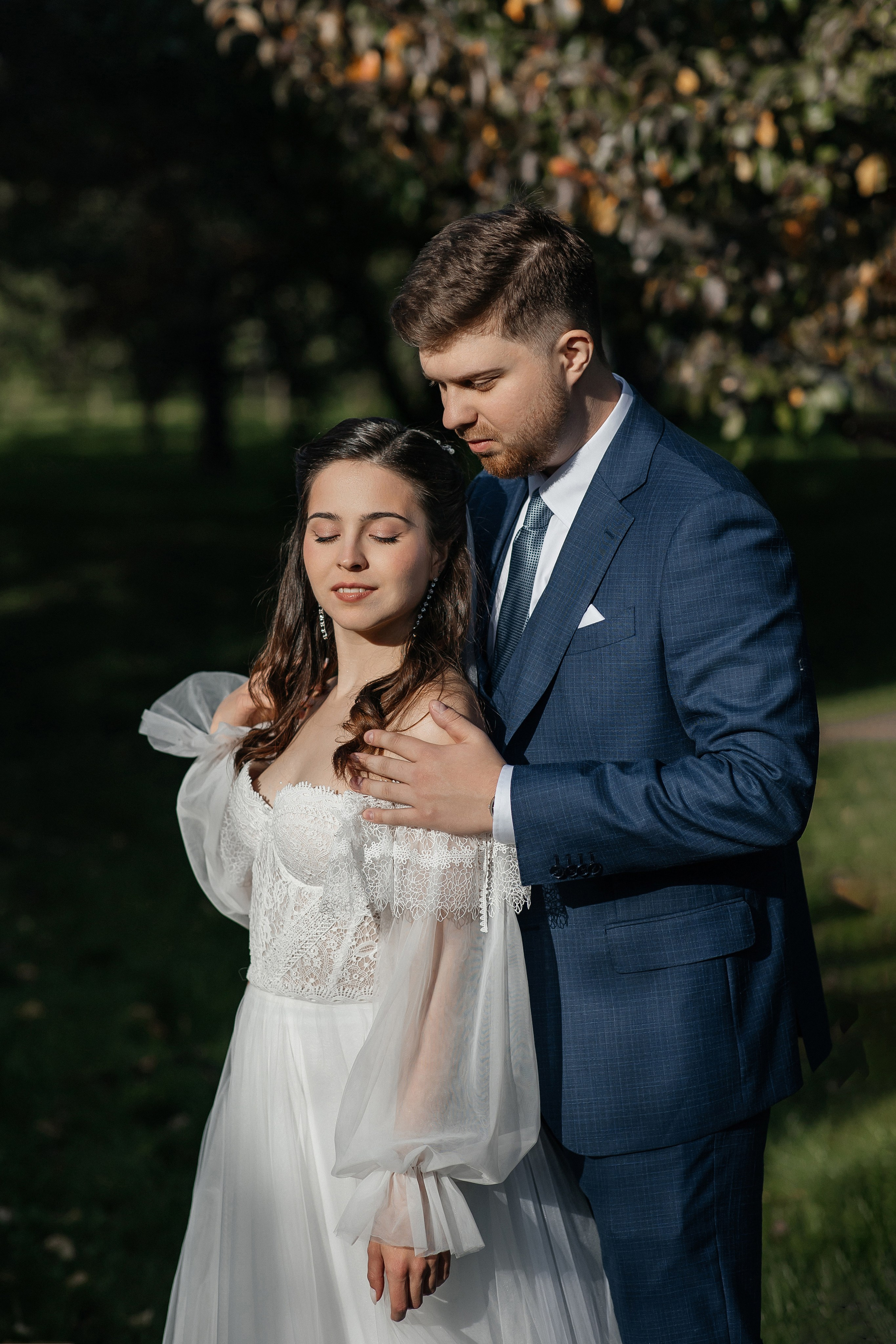 Свадебная фотосессия на ВДНХ. Свадебный фотограф в Москве Дарья Олендарёва