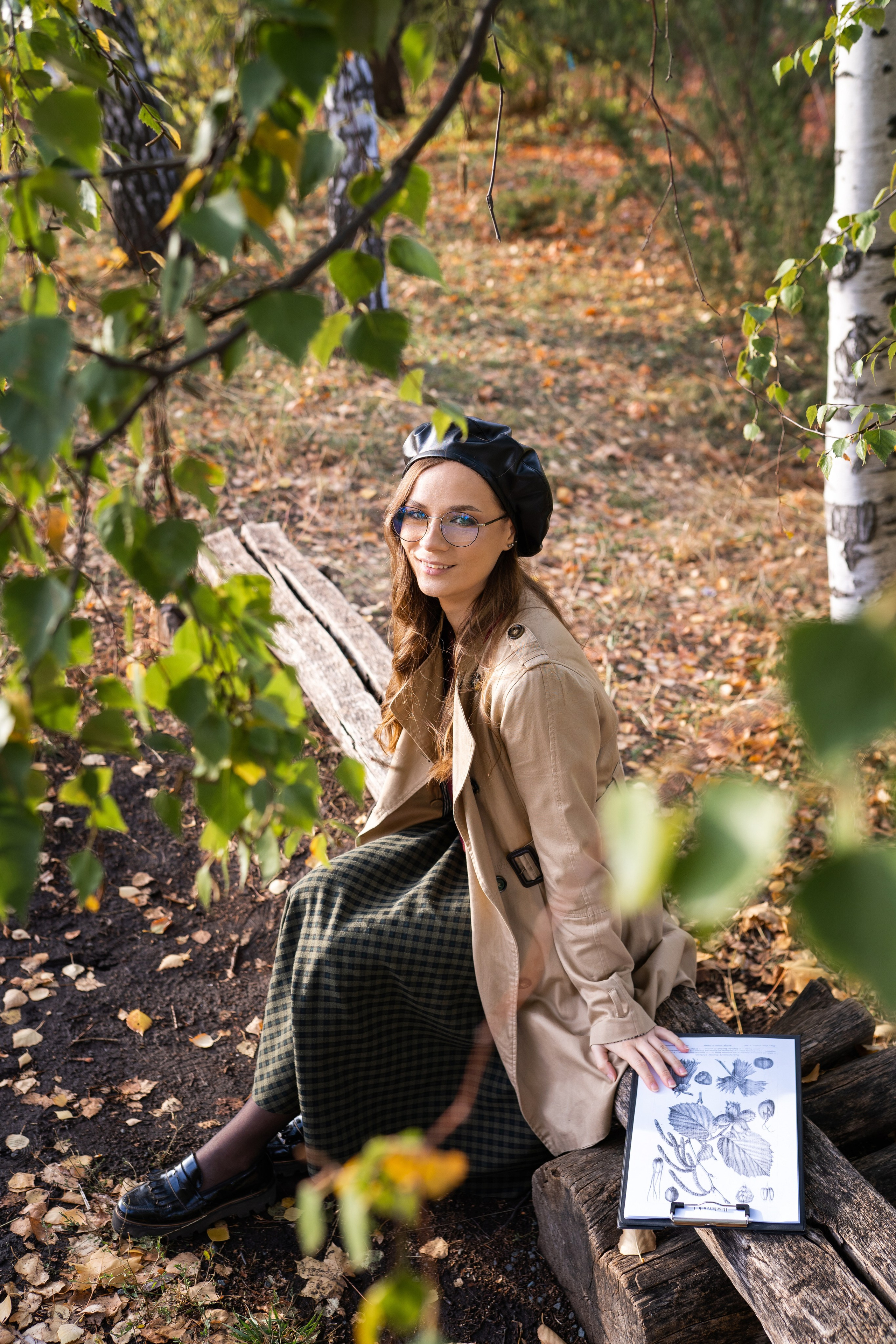 Ксения. Ботанический сад. Фотограф в Самаре Иван Булатов