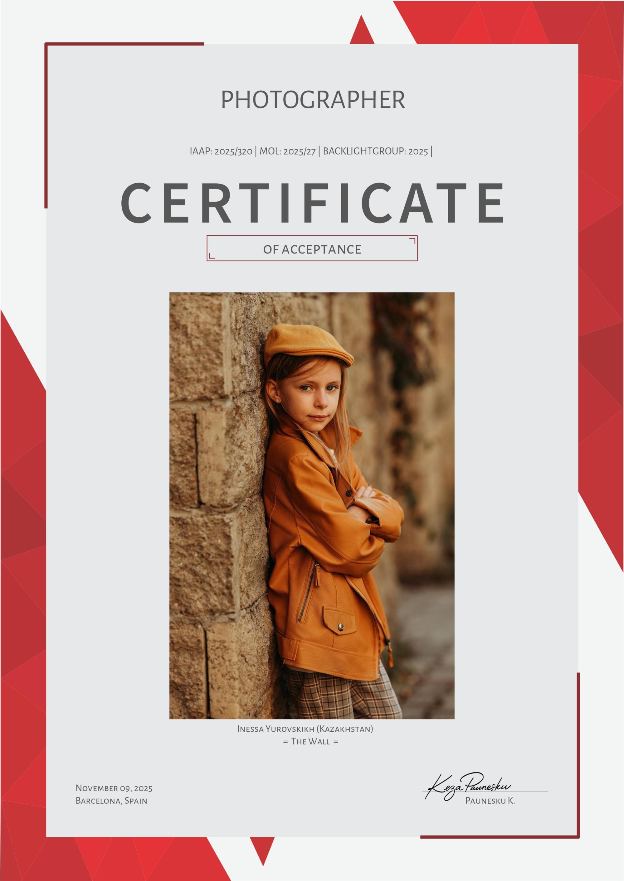 IAAP. Семейный и детский фотограф в Алматы Юровских Инесса