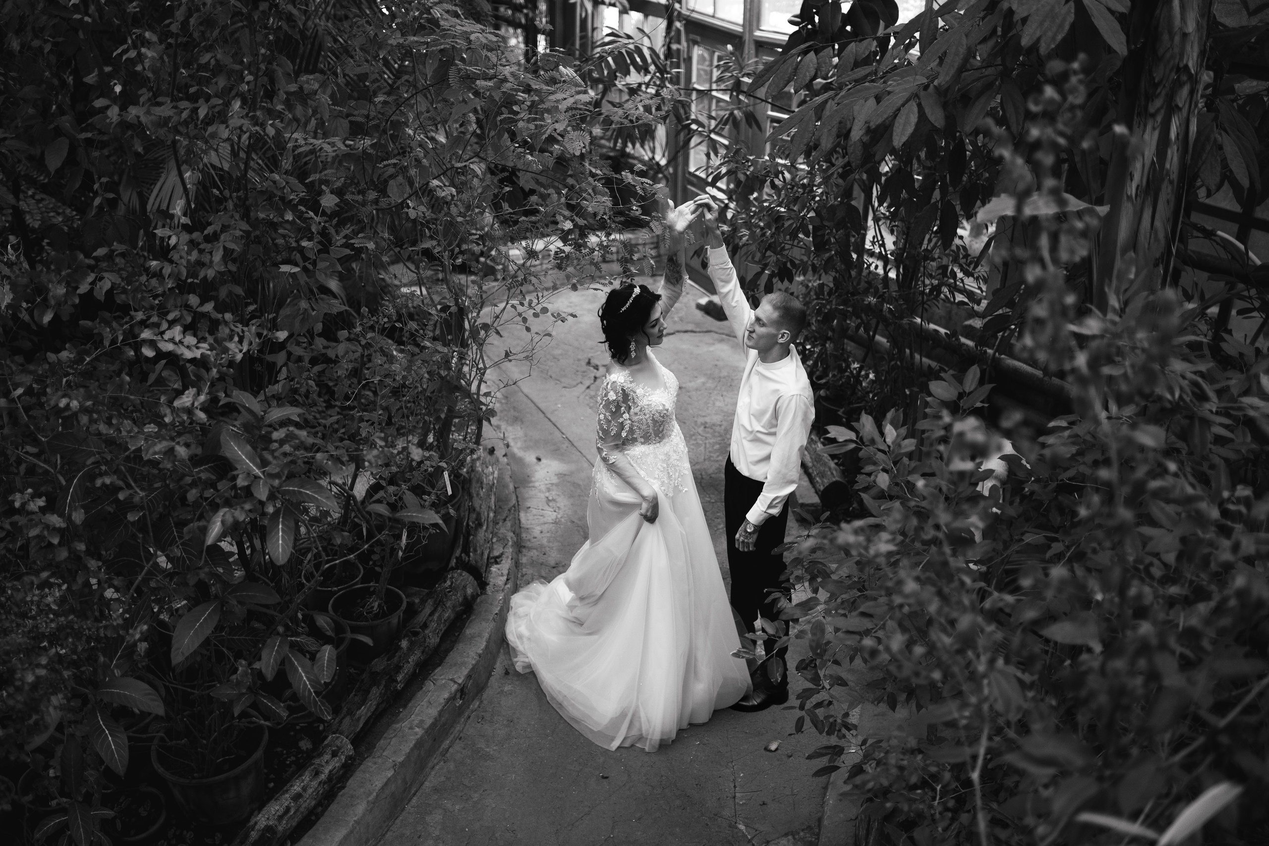 Свадебная фотосессия Юли и Андрея, Москва. Свадебный и индивидуальный фотограф Никита Роут | Москва